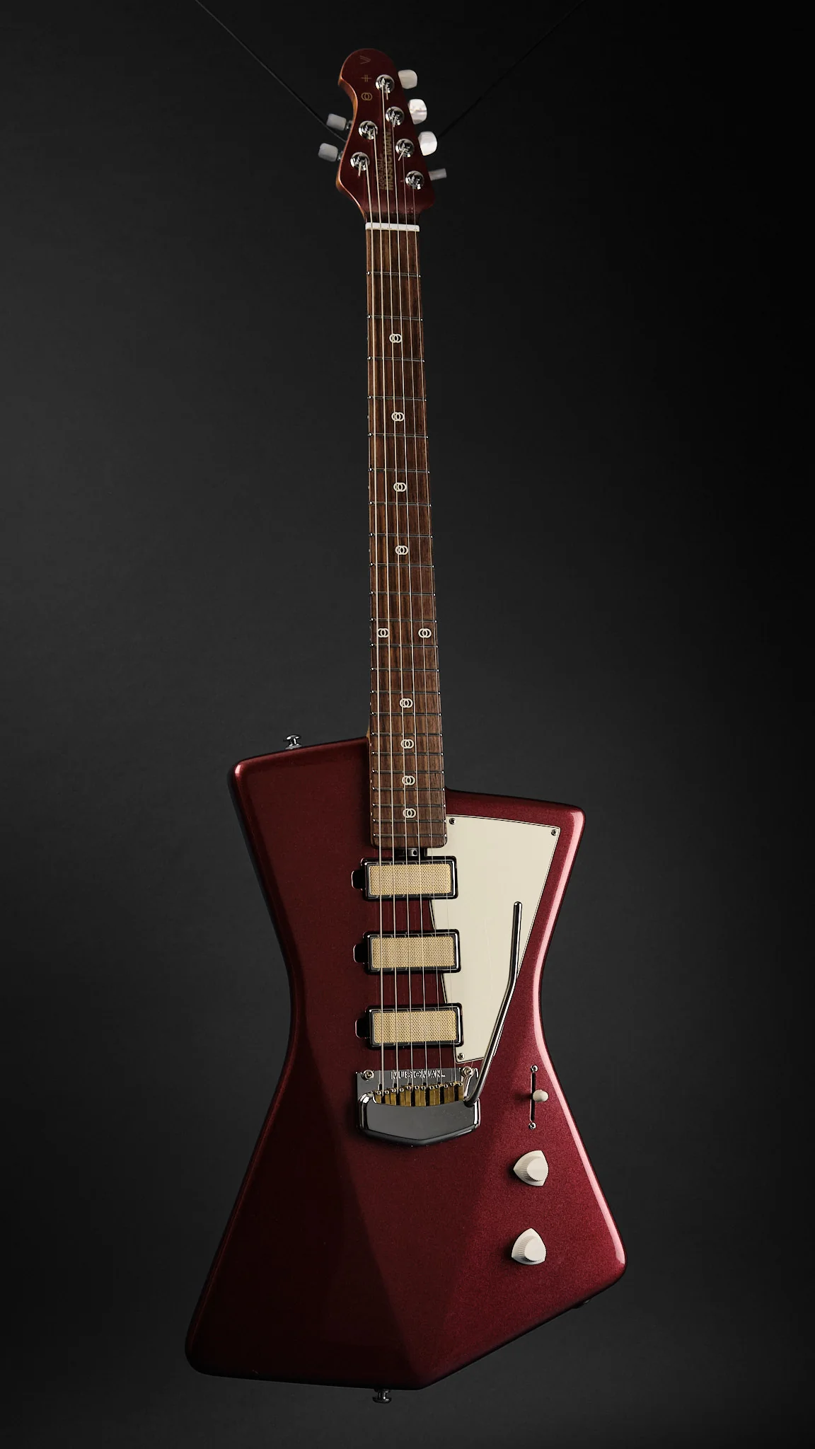 2022 Ernie Ball Music Man St Vincent Goldie HHH Velveteen - Image 4