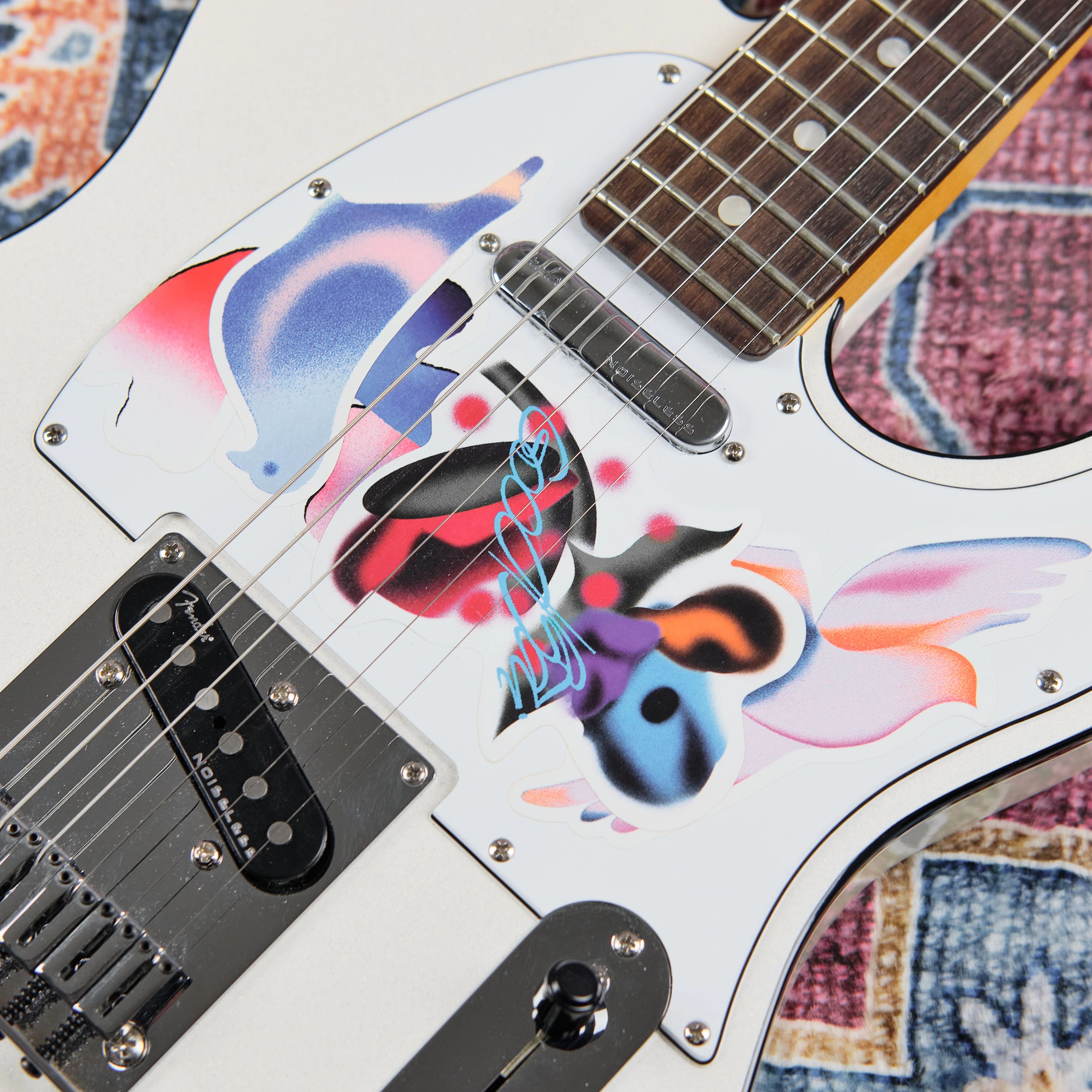 2022 Fender American Ultra Telecaster Arctic Pearl - Image 5