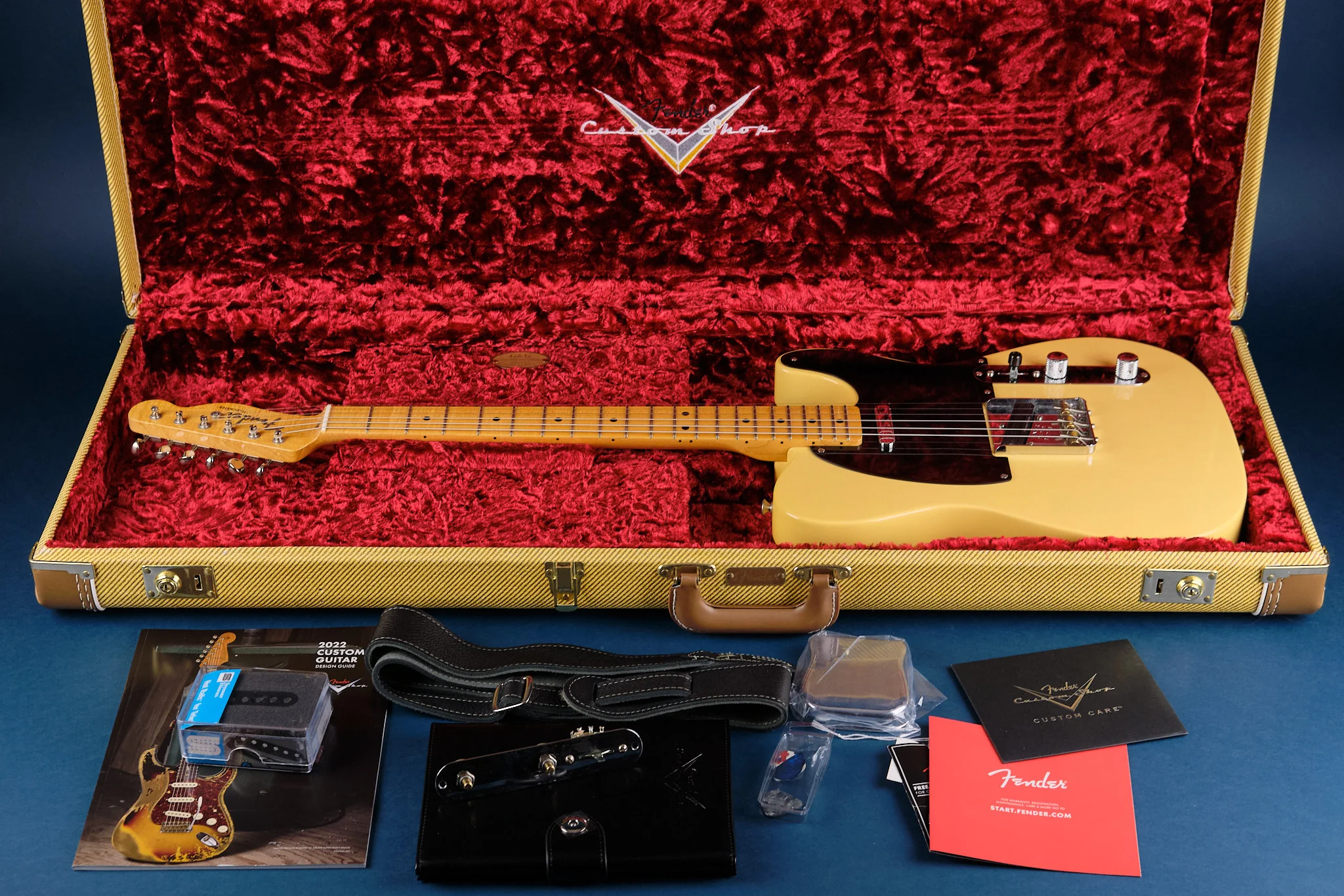 2022 Fender Custom Shop LTD 1951 Telecaster NOS Butterscotch Blonde - Image 13