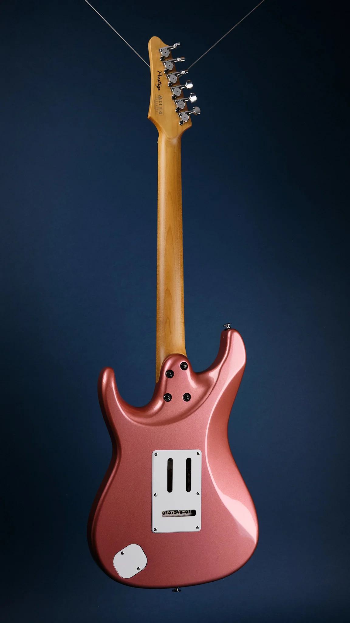 2022 Ibanez AZ2204 HRM Prestige Hazy Rose Metallic - Image 5