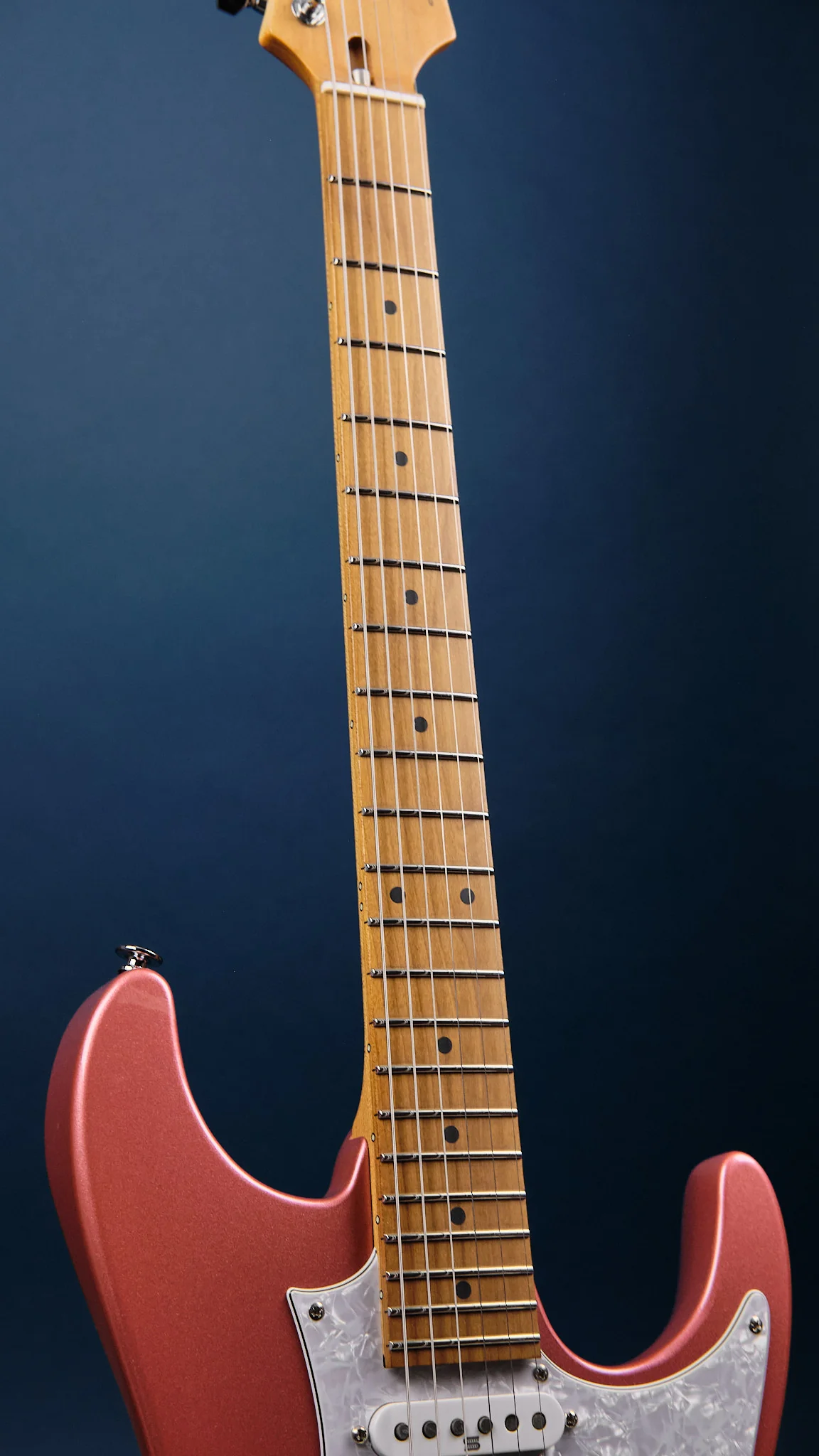 2022 Ibanez AZ2204 HRM Prestige Hazy Rose Metallic - Image 6
