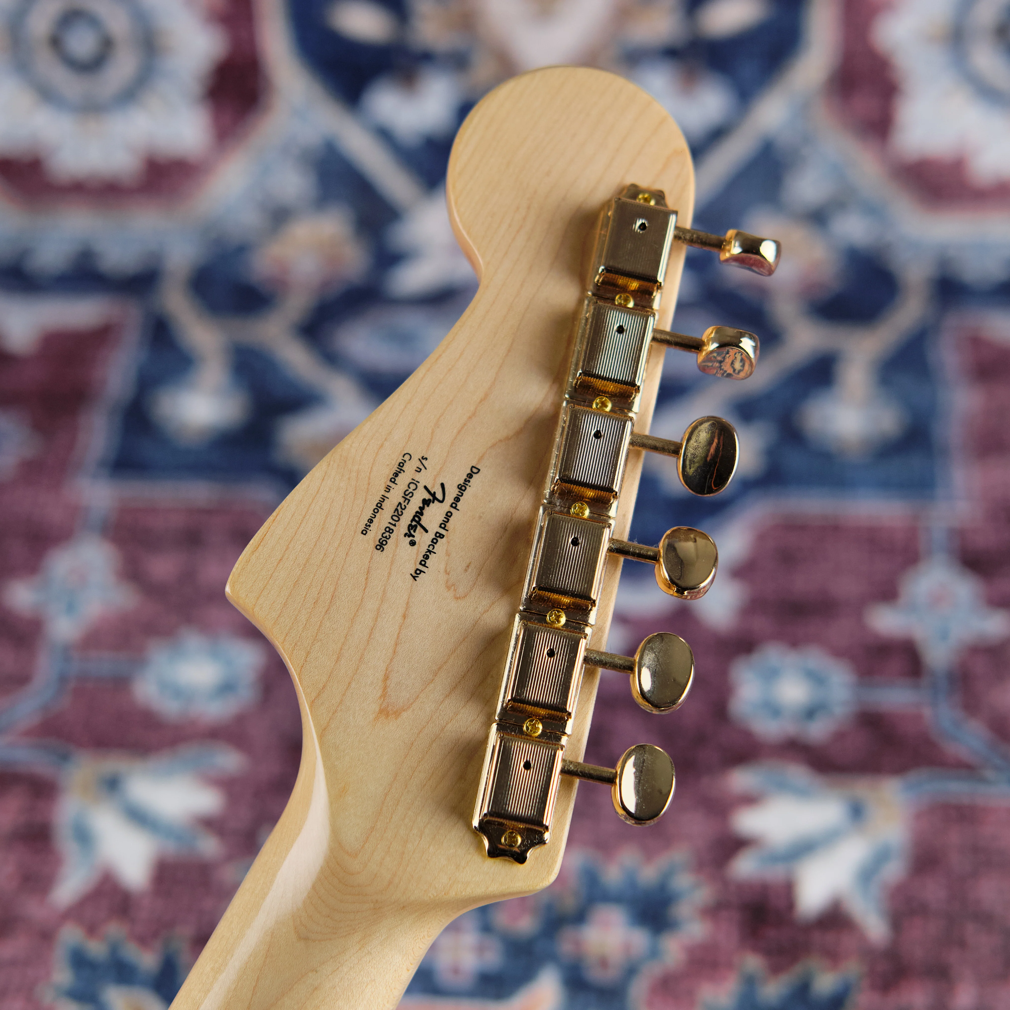2022 Squier 40th Anniversary Jazzmaster Olympic White - Image 4