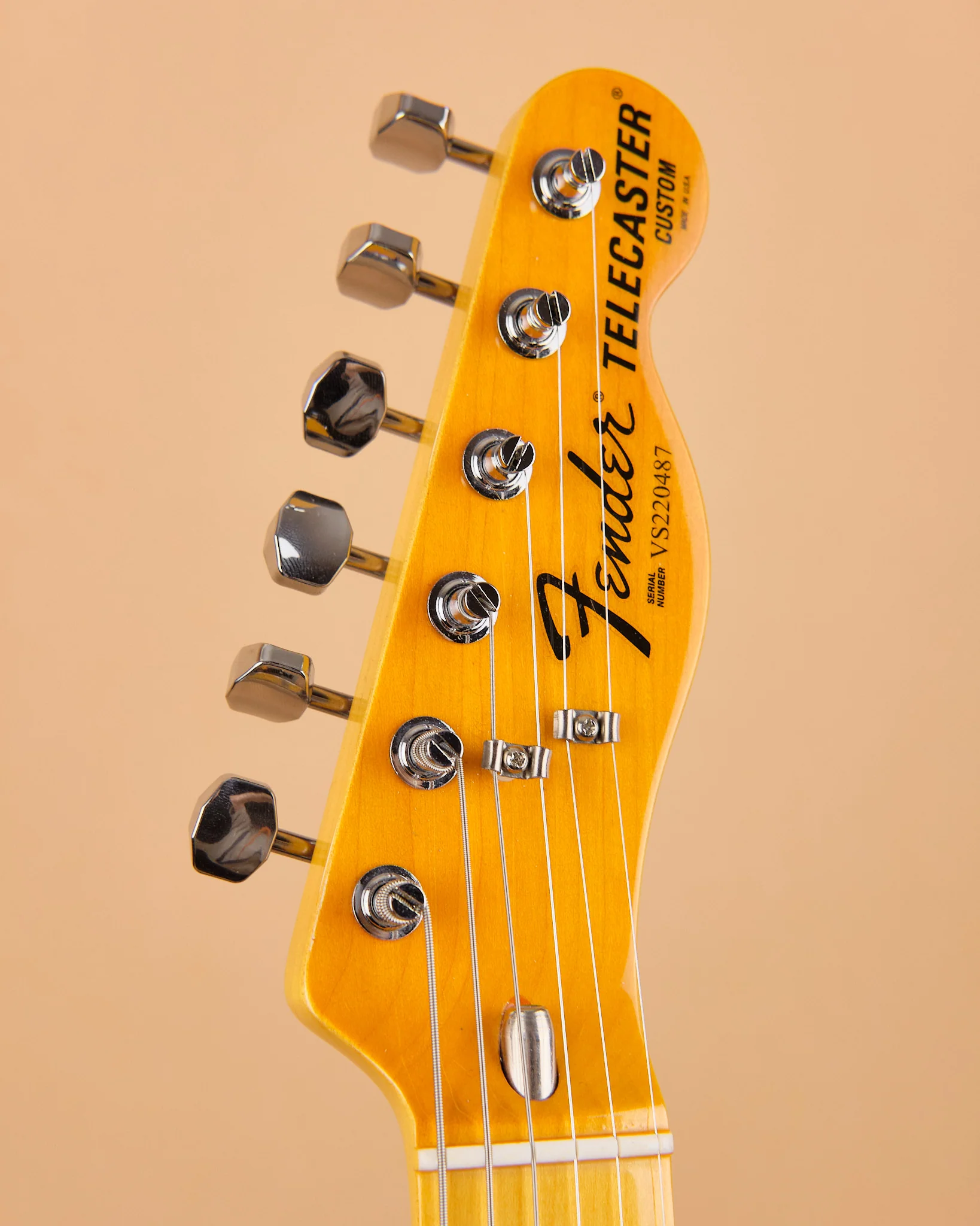 2023 Fender American Vintage II 1977 Telecaster Custom Black - Image 2