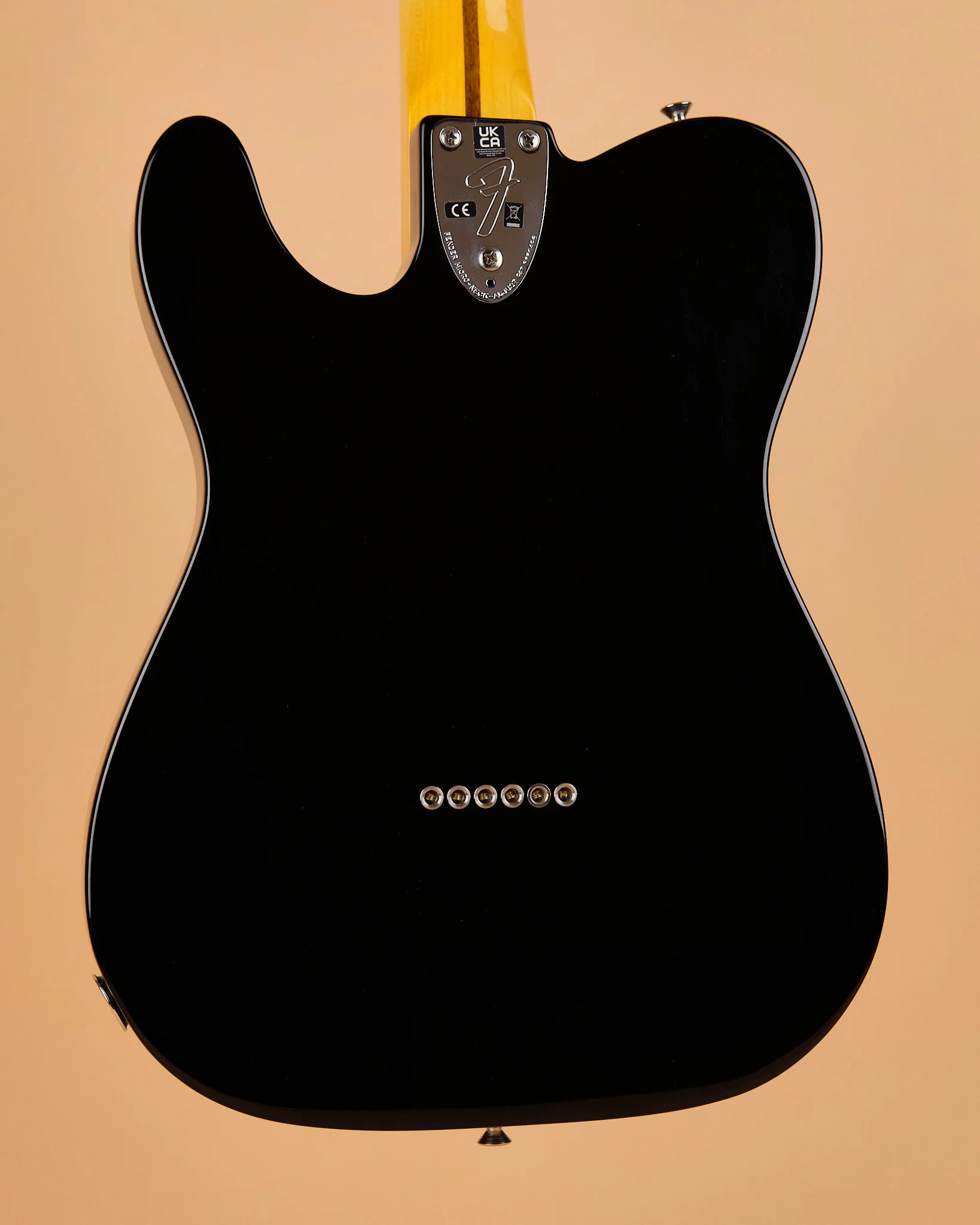 2023 Fender American Vintage II 1977 Telecaster Custom Black - Image 3