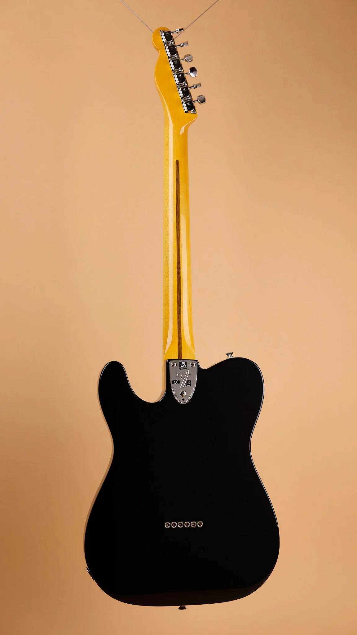 2023 Fender American Vintage II 1977 Telecaster Custom Black - Image 5