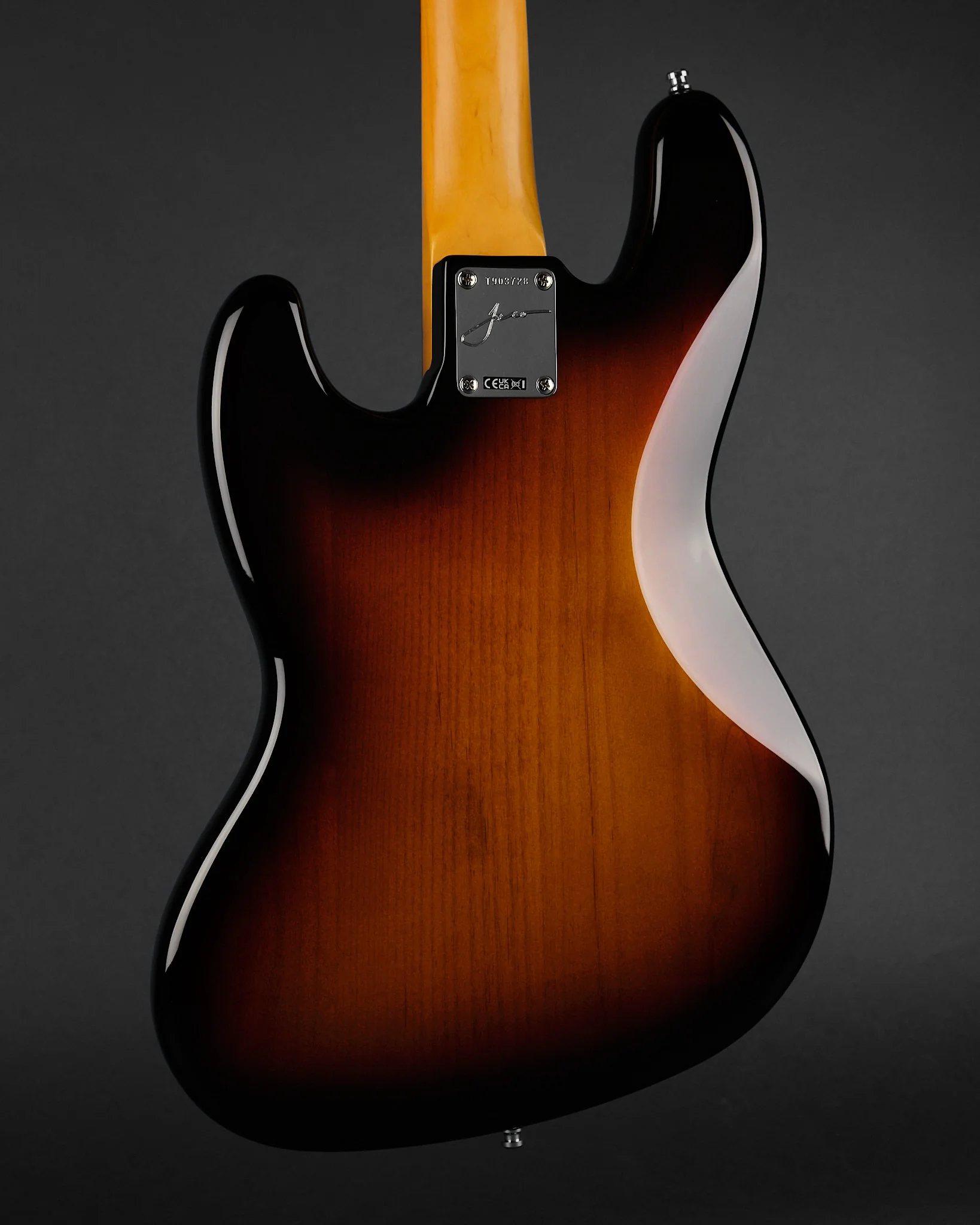 2023 Fender Jaco Pastorius Jazz Bass Sunburst - Image 3