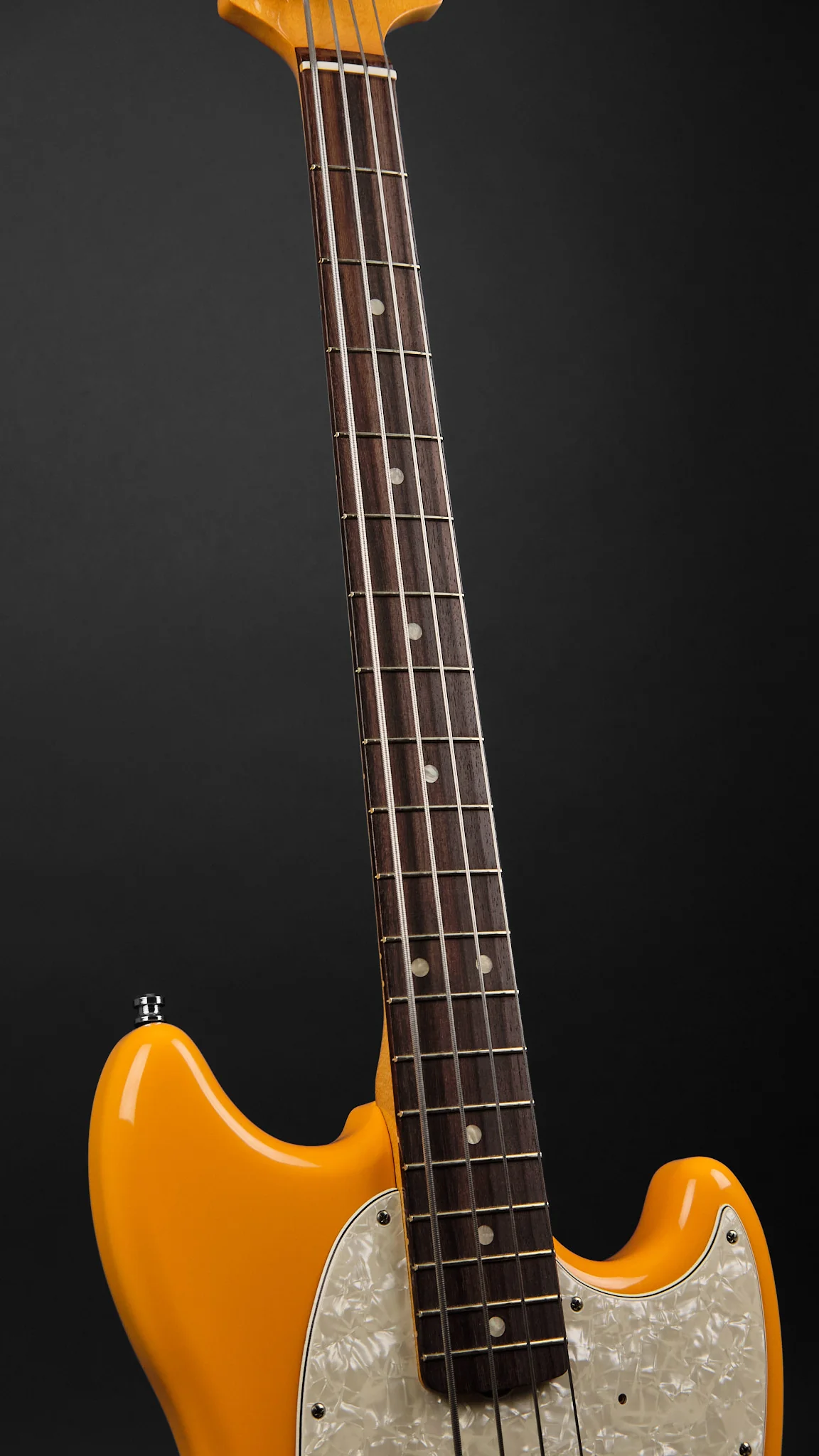 2023 Fender Vintera II '70s Competition Mustang Bass Competition Orange - Image 6