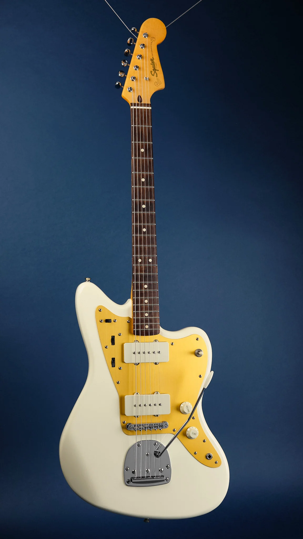 2023 Squier J Mascis Jazzmaster Vintage White - Image 4