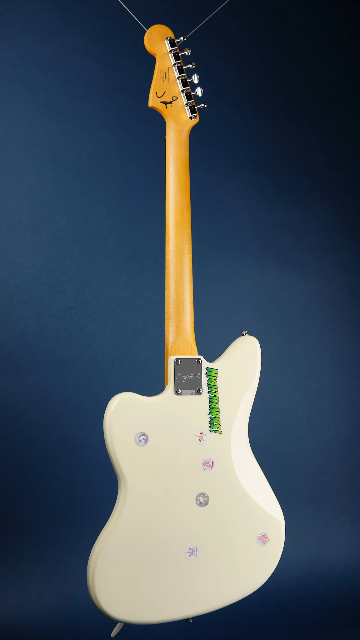 2023 Squier J Mascis Jazzmaster Vintage White - Image 5