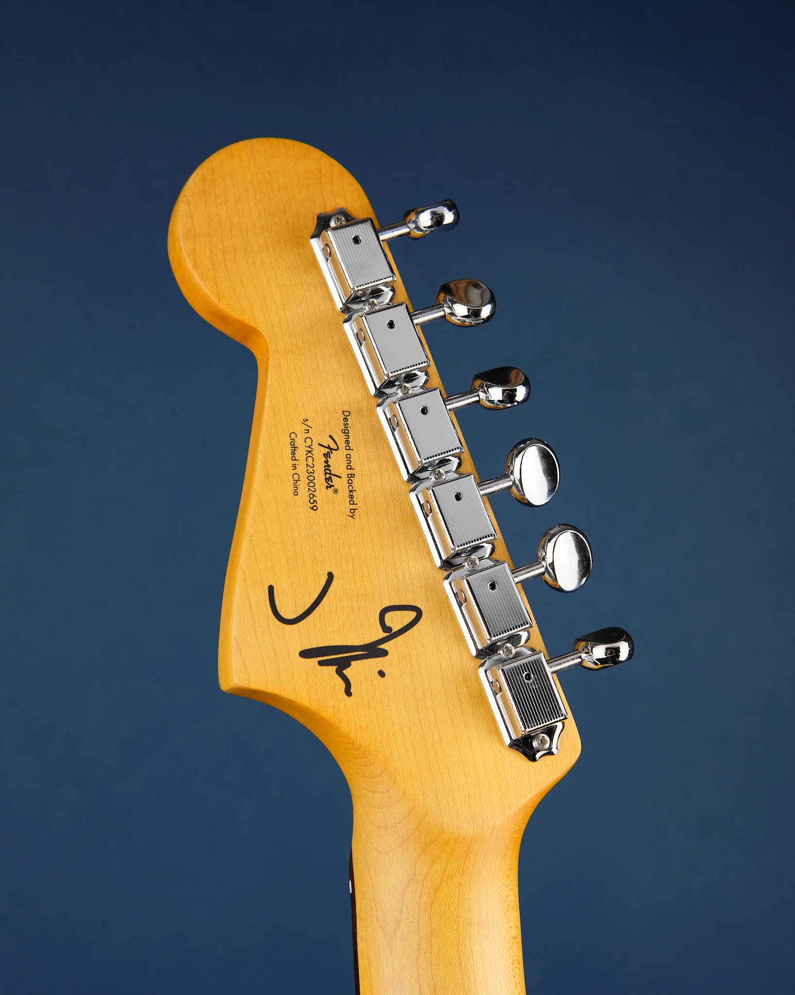 2023 Squier J Mascis Jazzmaster Vintage White - Image 6