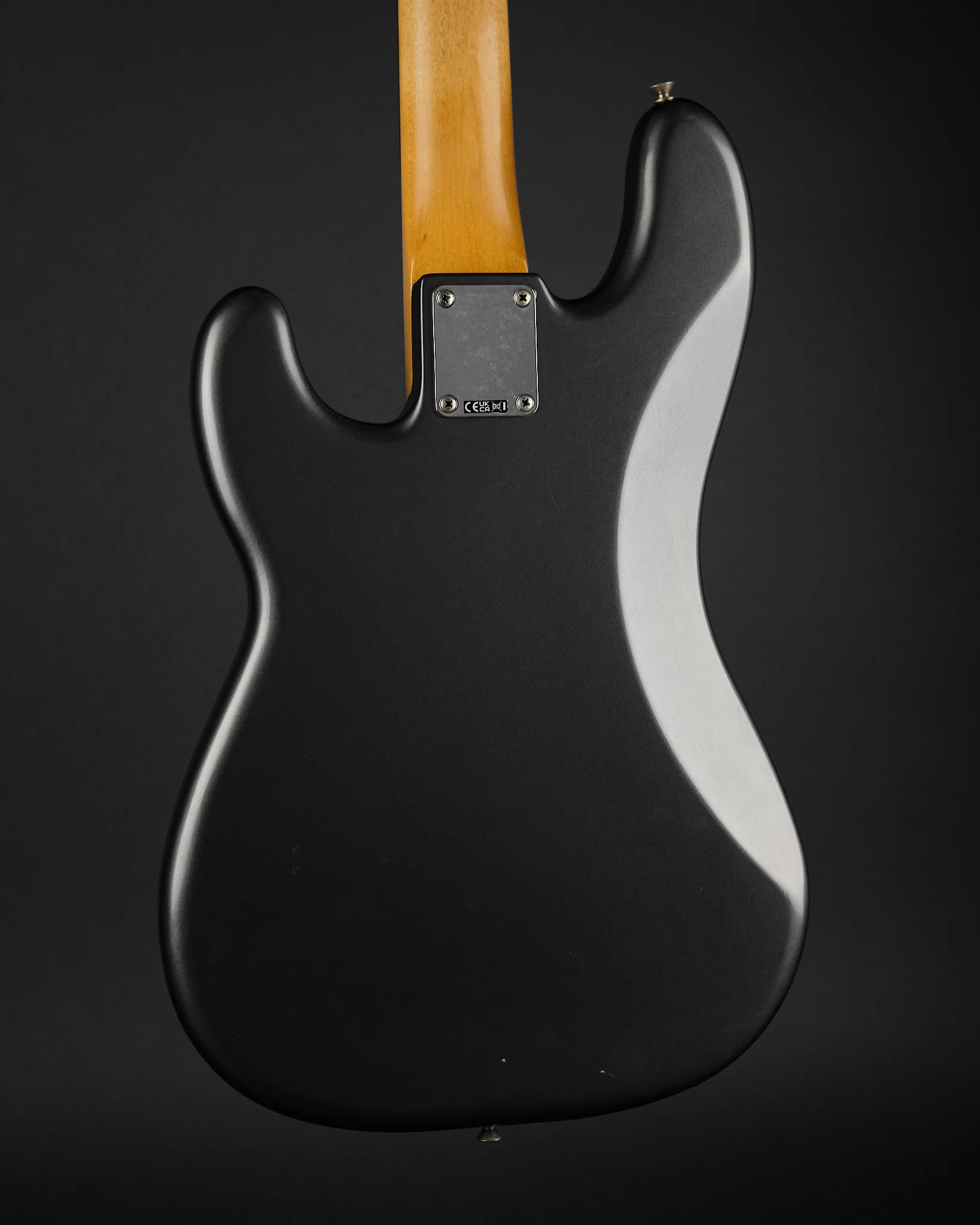 2025 Fender Limited Edition Vintera II Road Worn '60s Precision Bass Charcoal Frost Metallic - Image 3