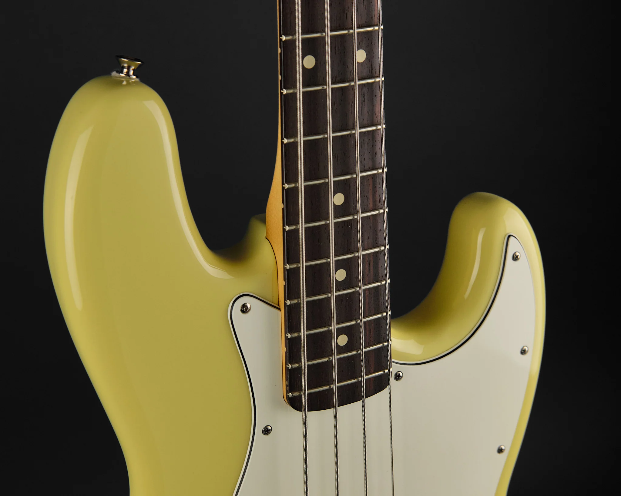 2025 Fender Player II Jazz Bass Hialeah Yellow - Image 10