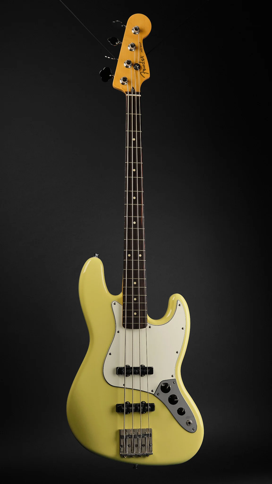 2025 Fender Player II Jazz Bass Hialeah Yellow - Image 4