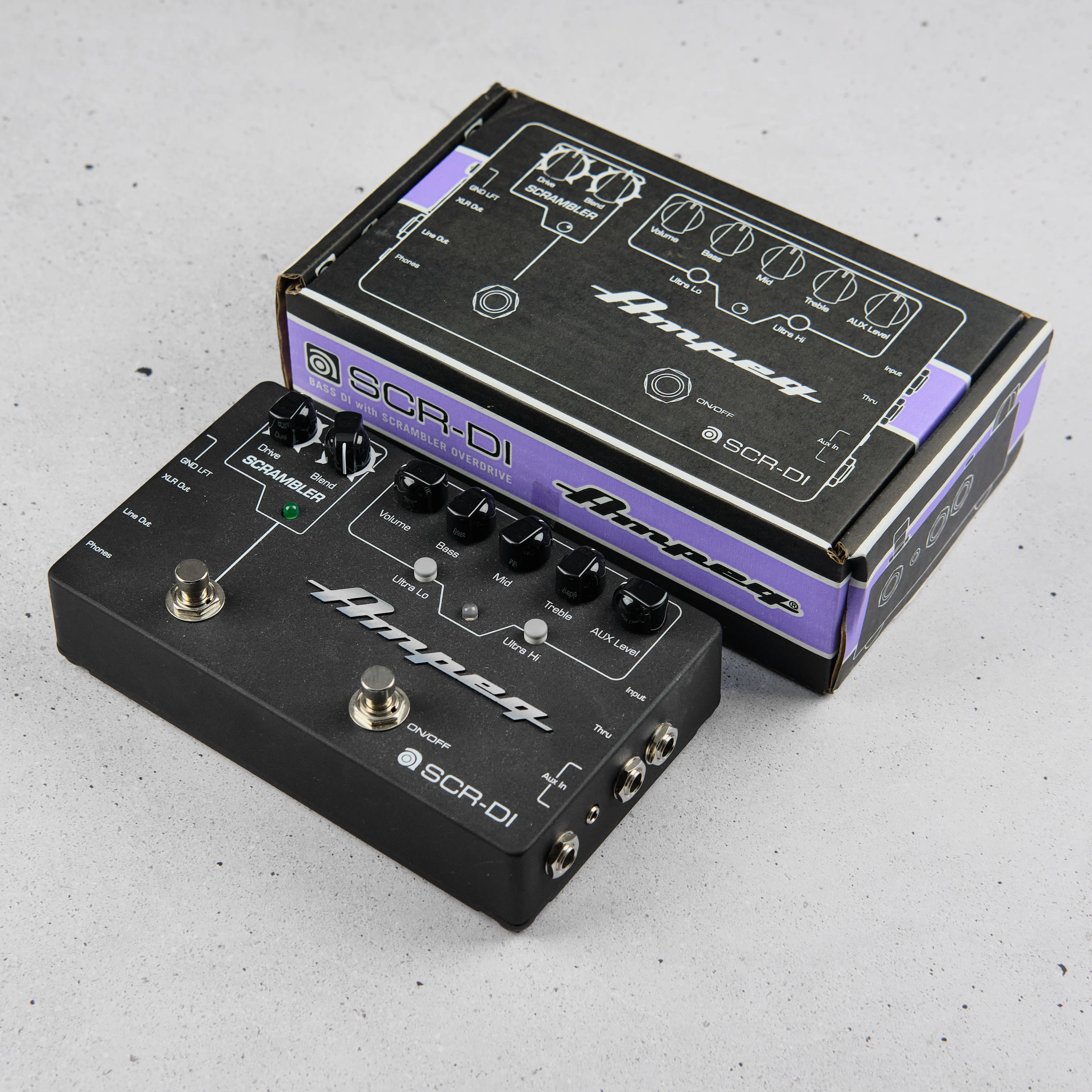 Ampeg SCR-DI Bass DI with Scrambler Overdrive & Preamp (Second-Hand) - Image 3