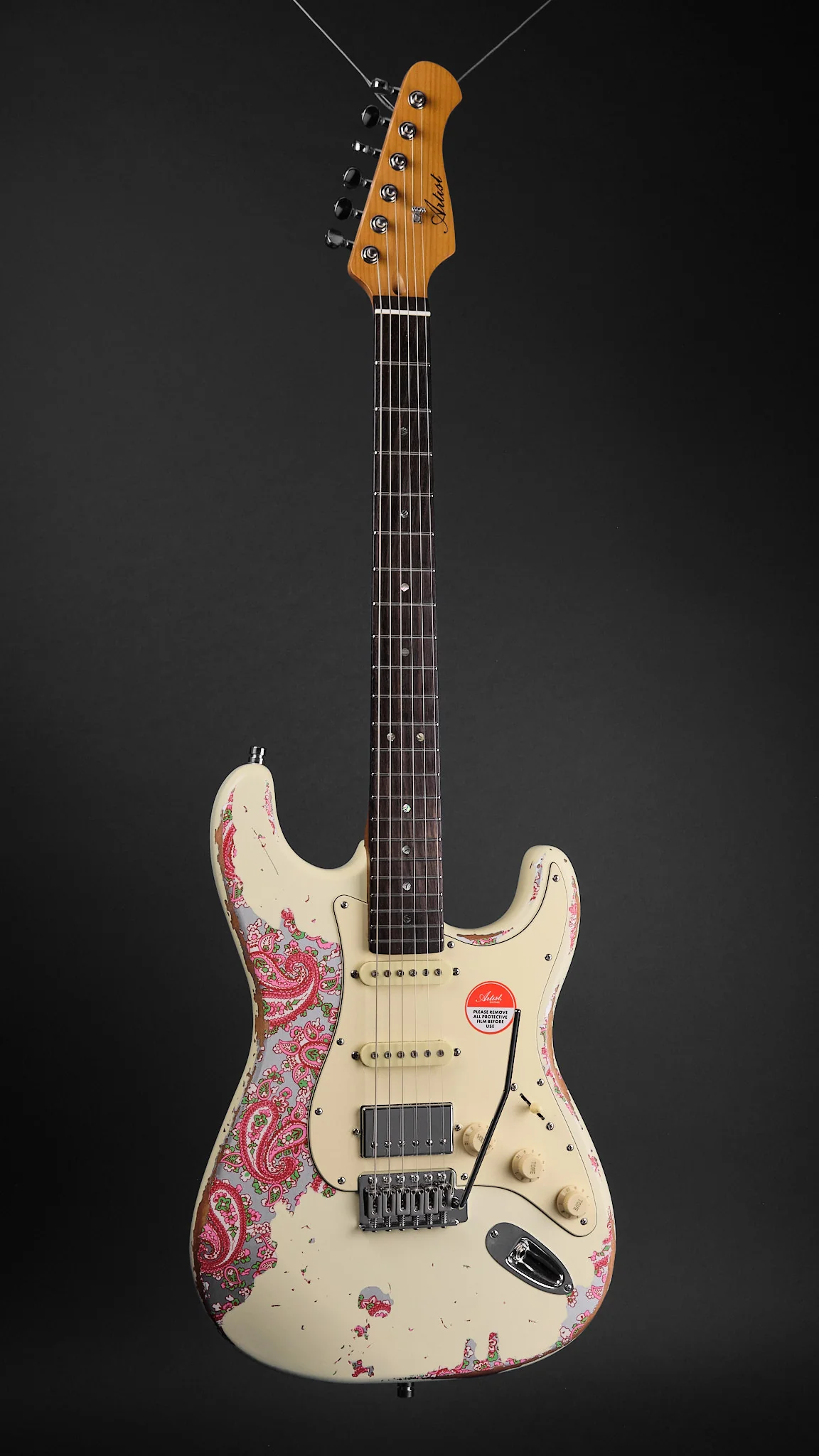 Artist AS72 White Paisley Relic (Second-Hand) - Image 4