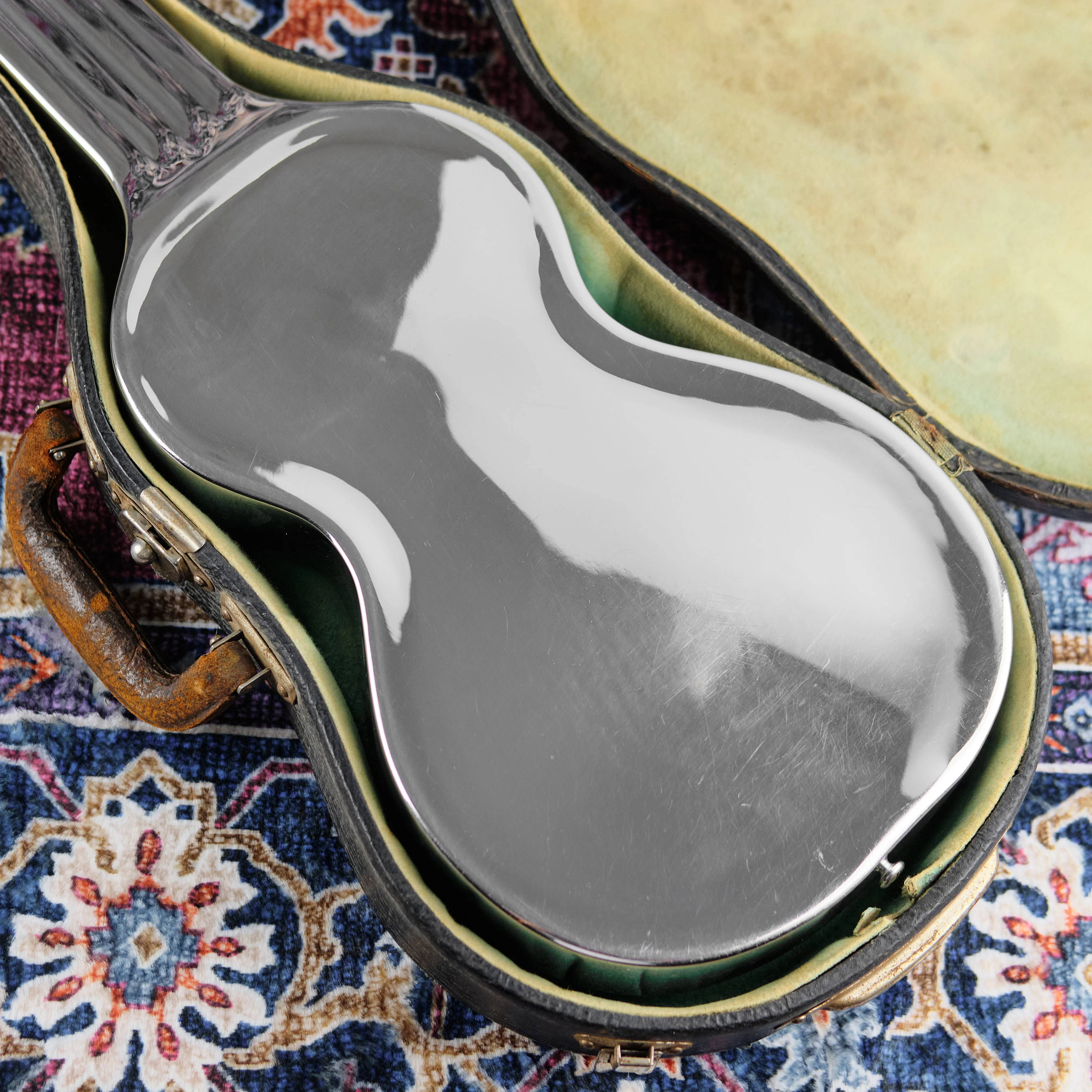 c1938 Rickenbacker NS100 Silver Hawaiian Lap Steel Guitar - Image 5