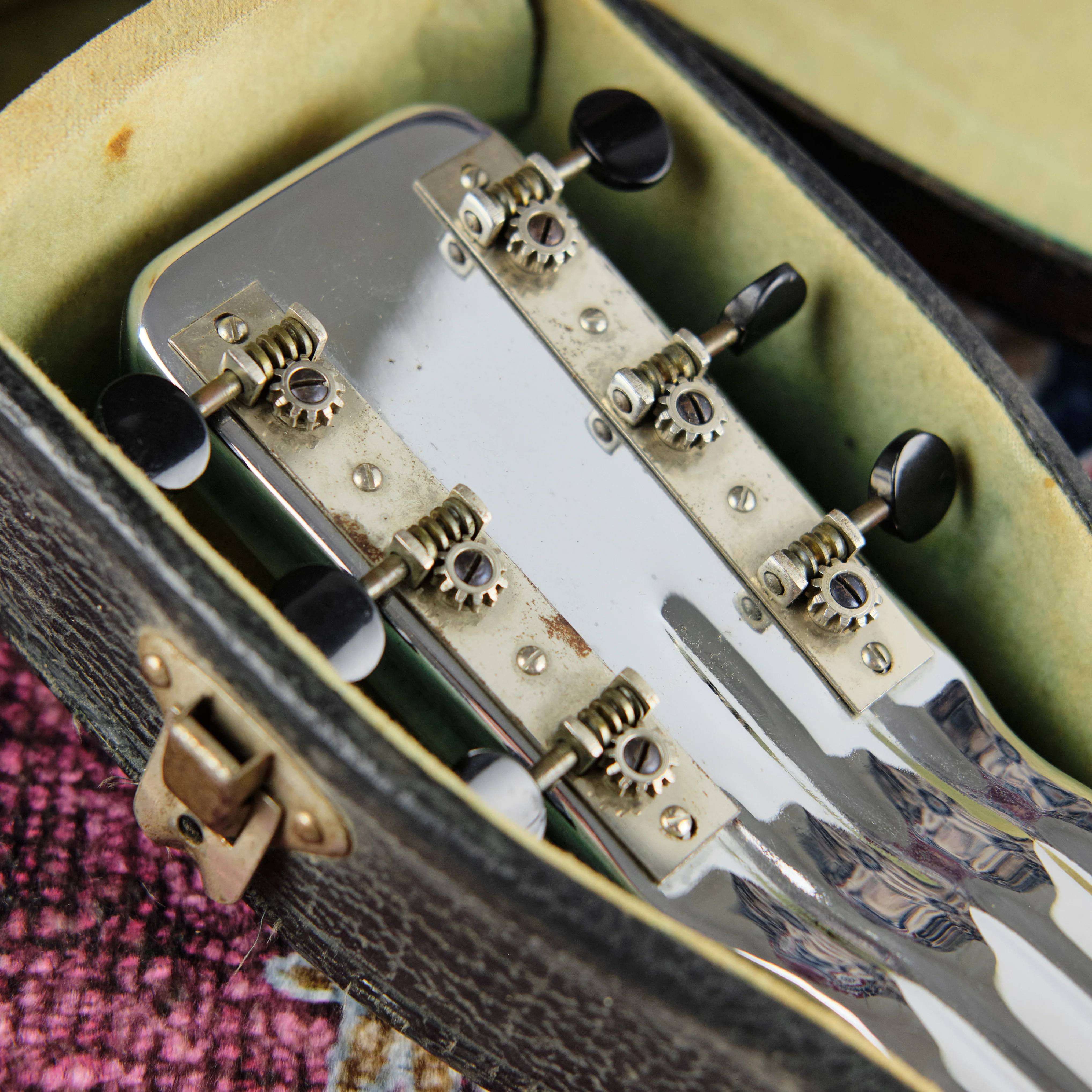 c1938 Rickenbacker NS100 Silver Hawaiian Lap Steel Guitar - Image 6
