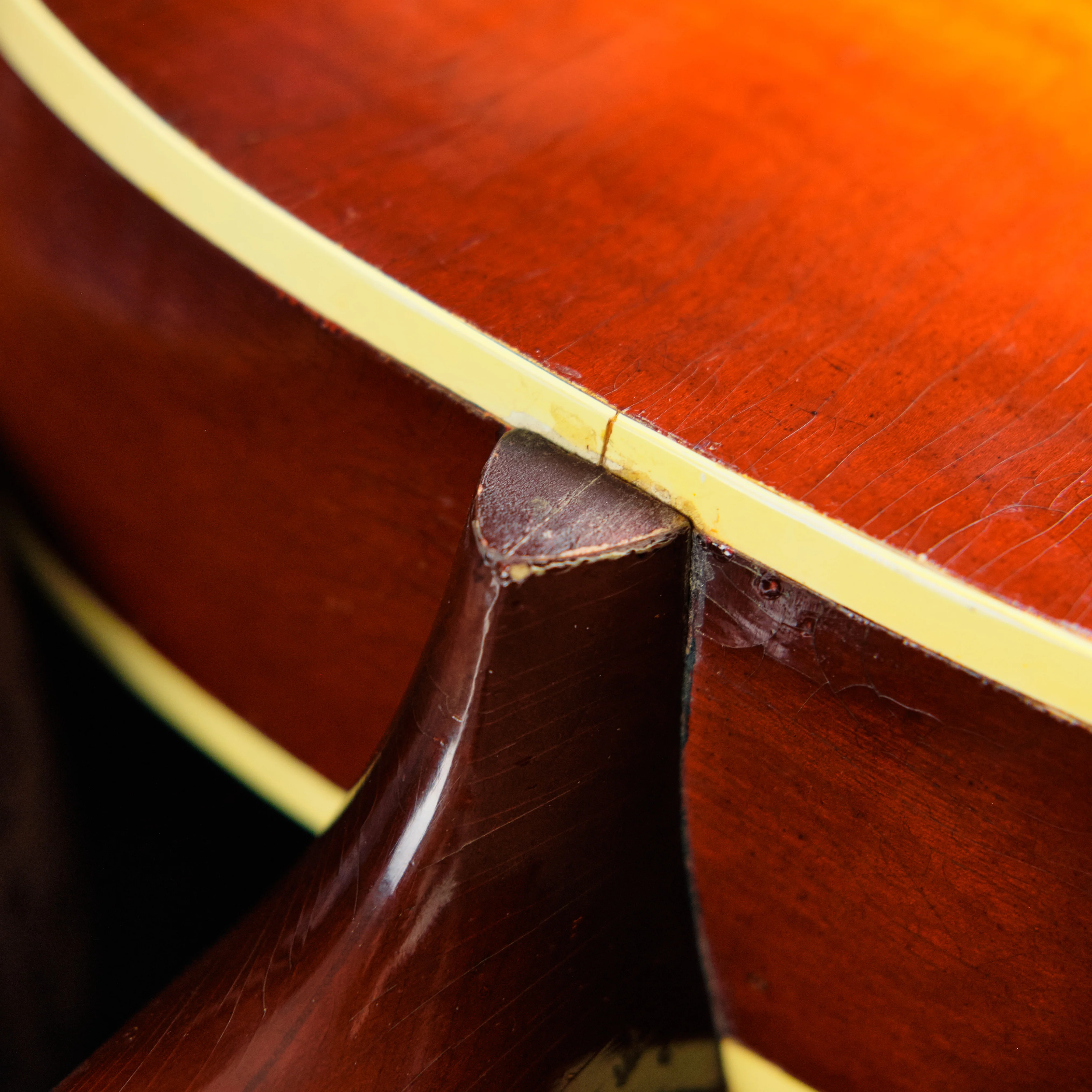 c1947 Gretsch Synchromatic 75 'Sierra' Jumbo Sunburst - Image 11