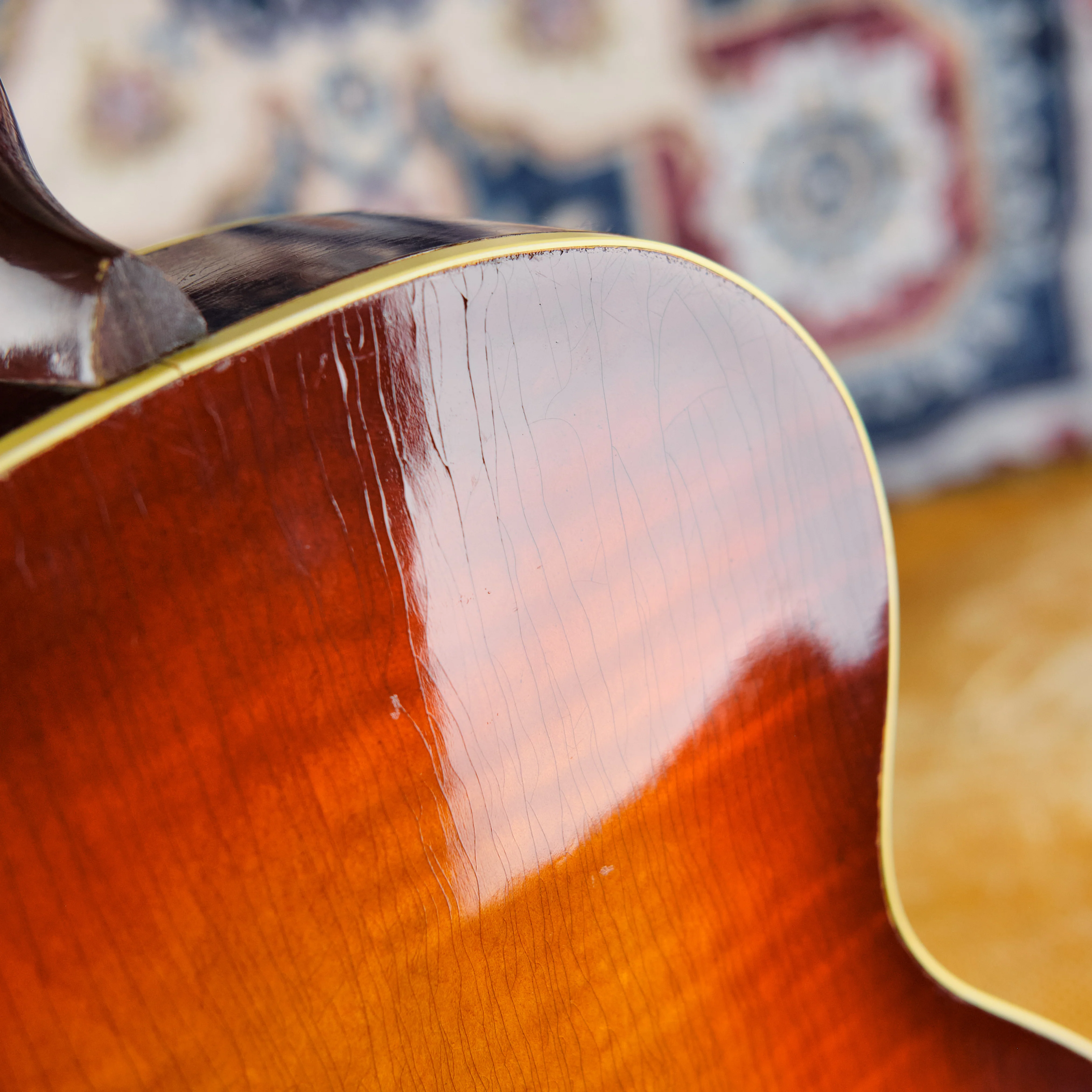 c1947 Gretsch Synchromatic 75 'Sierra' Jumbo Sunburst - Image 16
