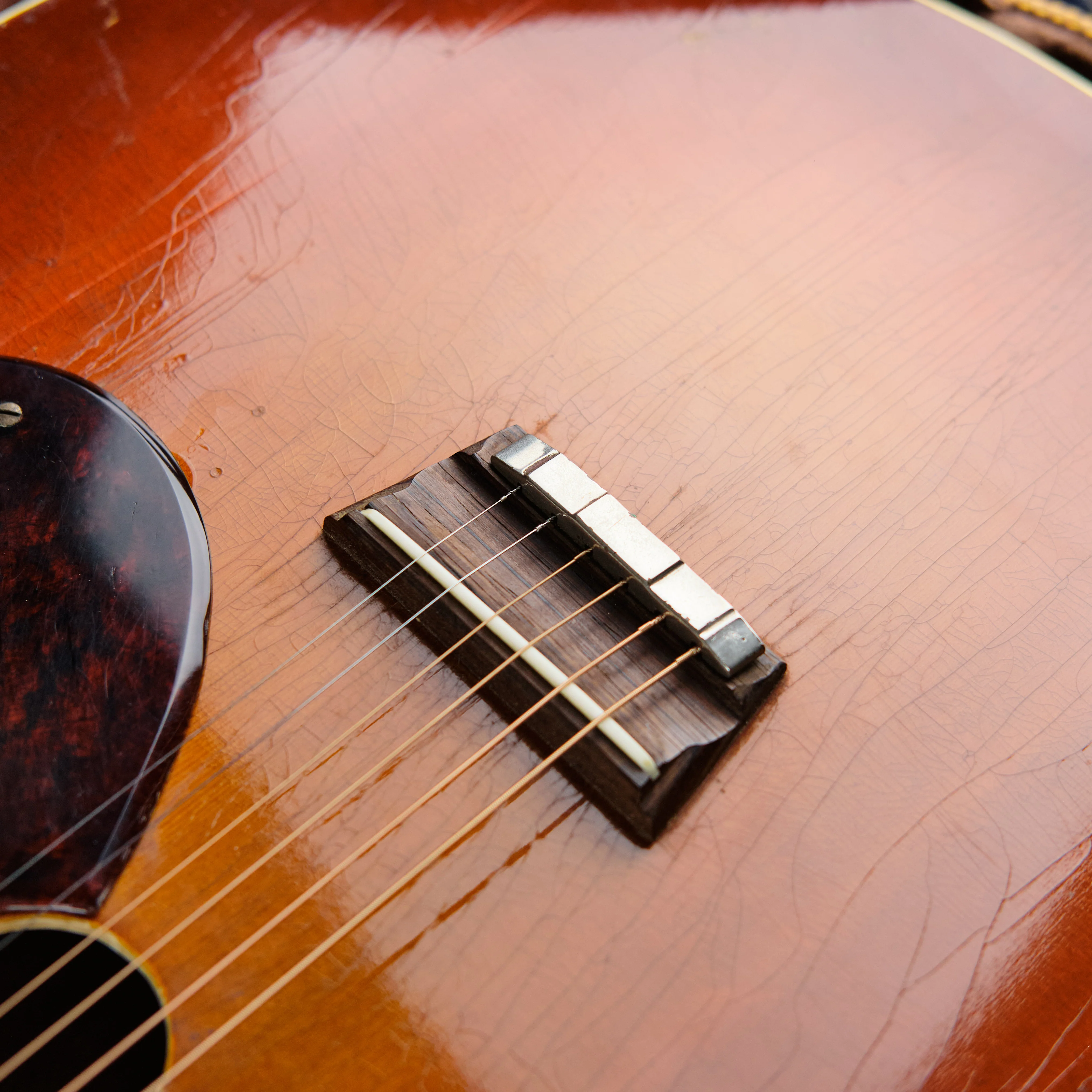 c1947 Gretsch Synchromatic 75 'Sierra' Jumbo Sunburst - Image 5
