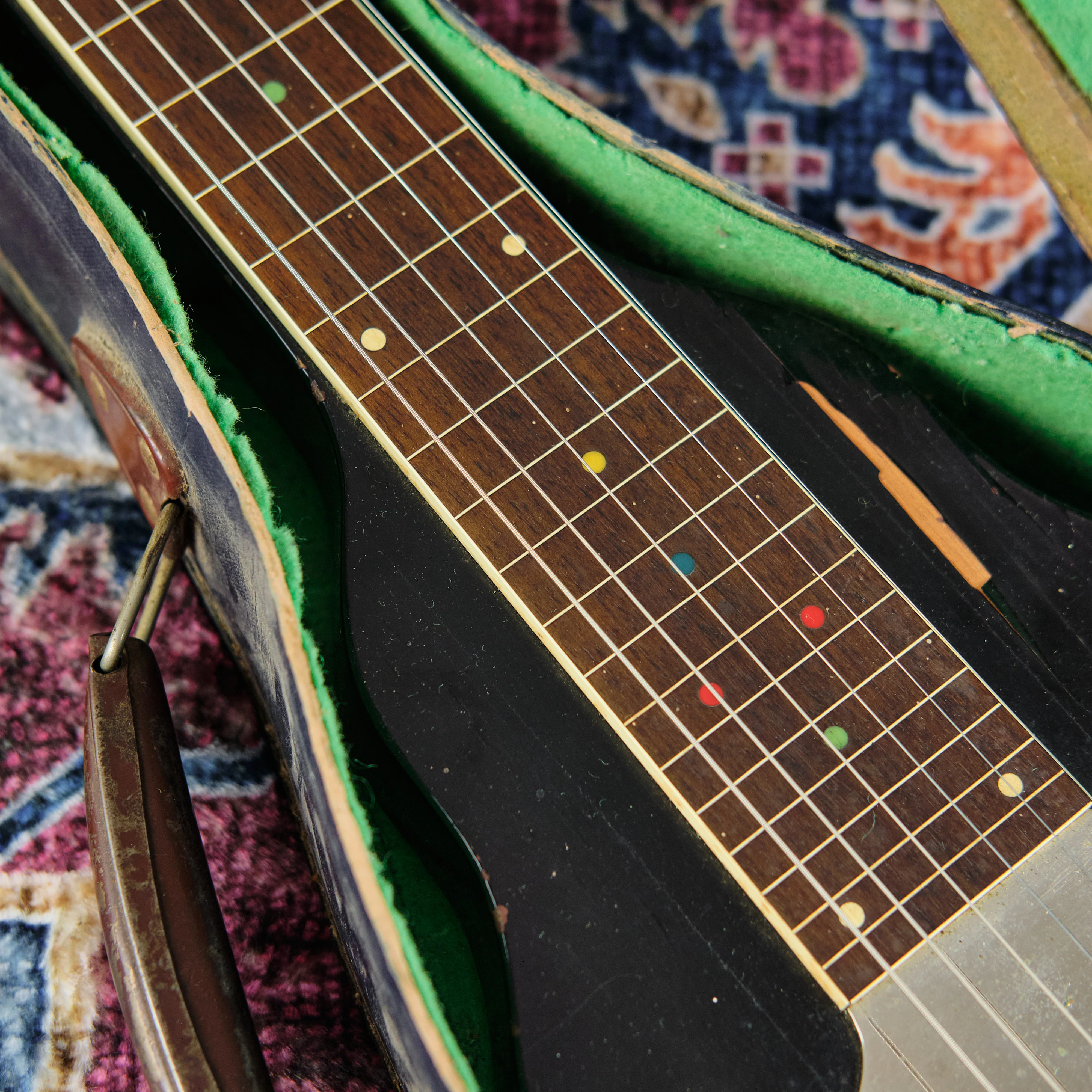 c1950s Maxim No2 Lap Steel Black - Image 4