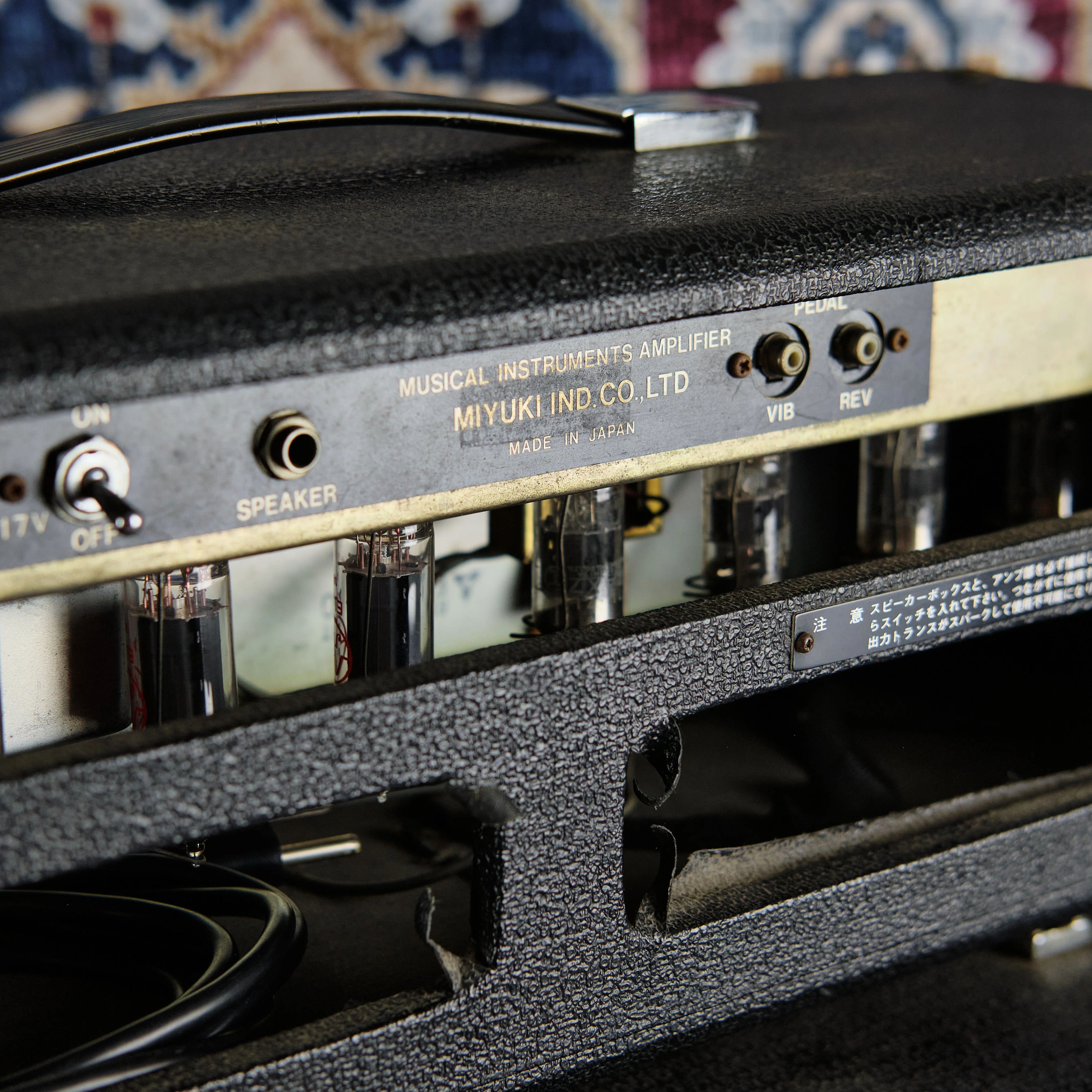 1960s Elk Custom Amp 30 Head and 2x10" Cabinet - Image 7