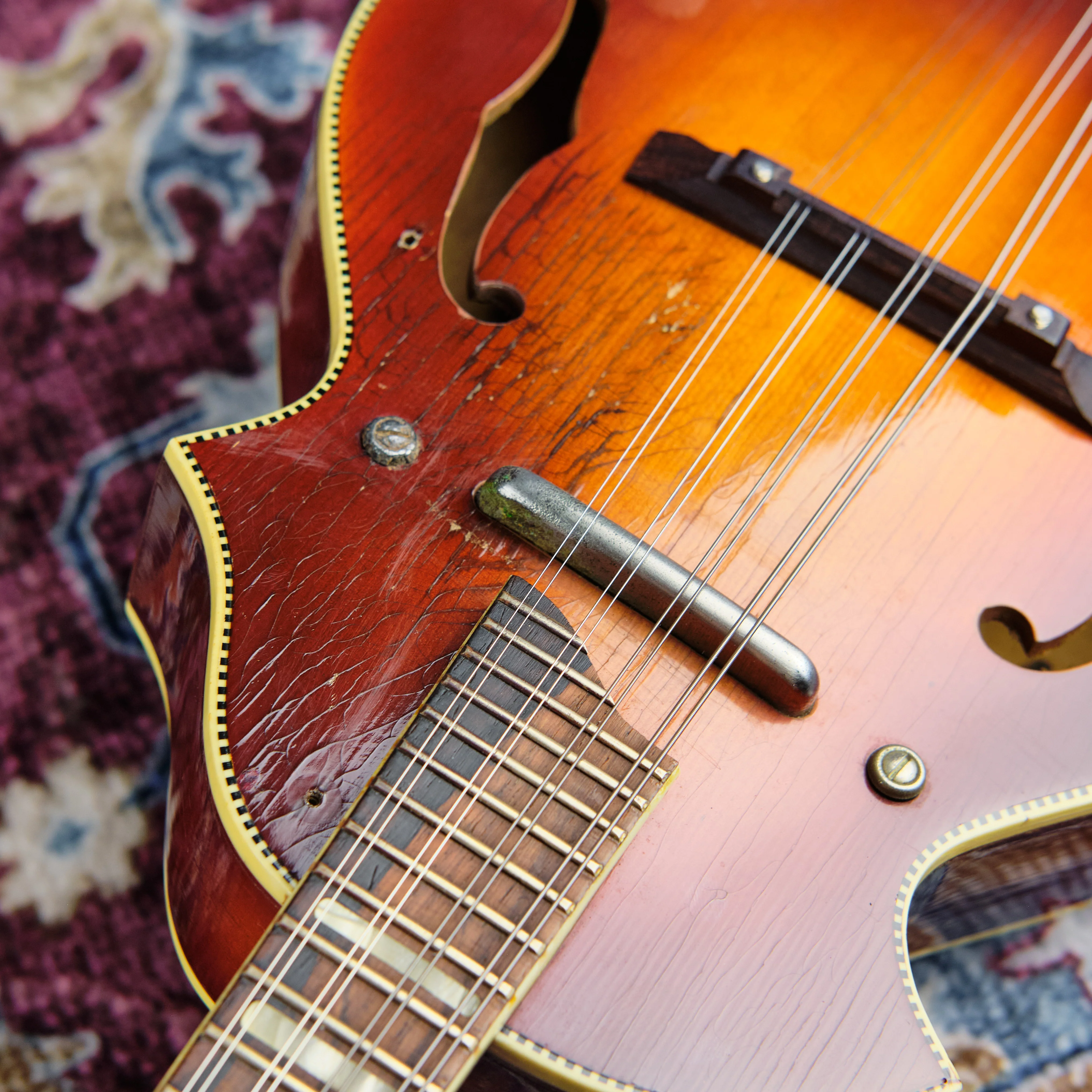 1960s Kay N-3 Electric Mandolin - Image 6