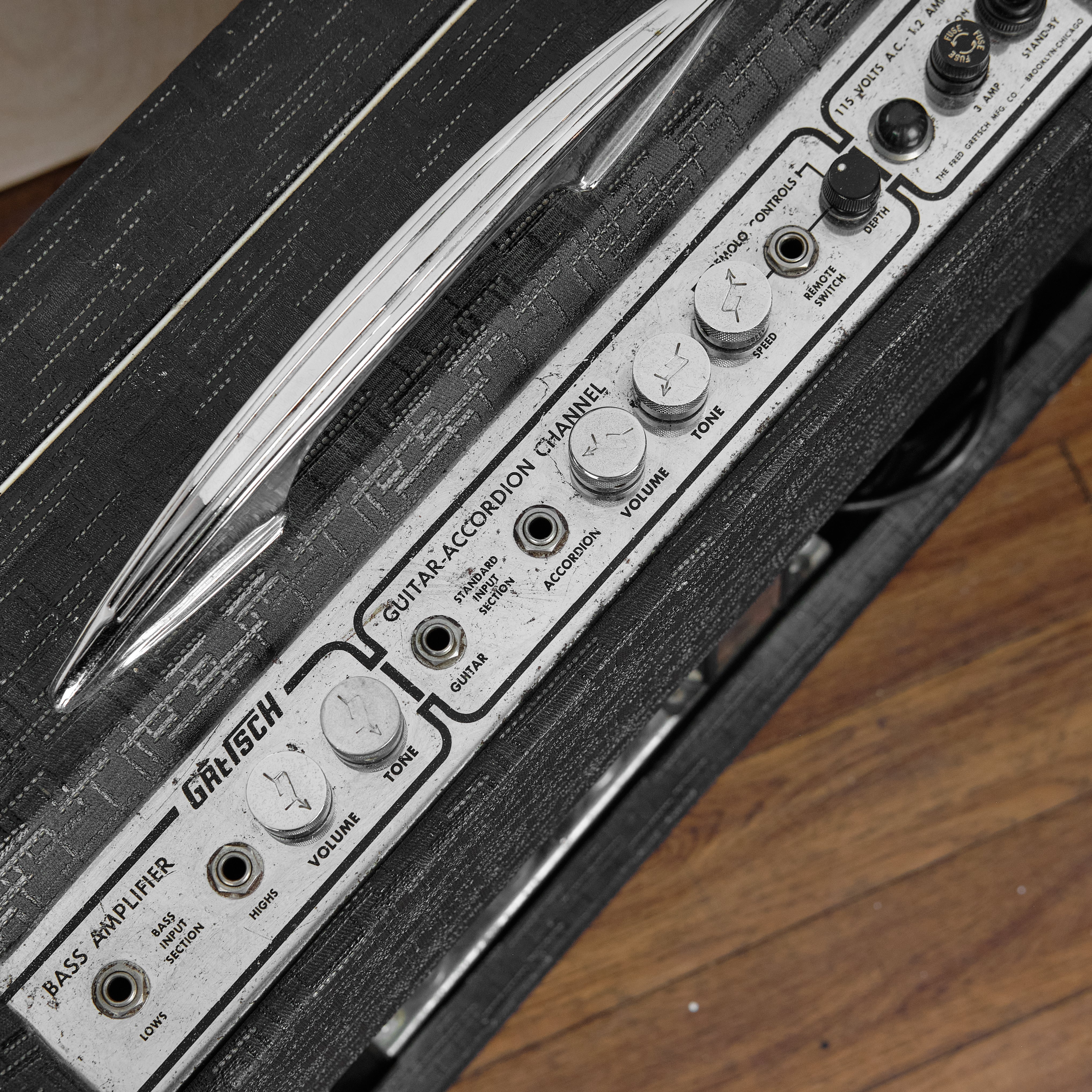 c1965 Gretsch 6159 Dual Bass Amp - Image 3