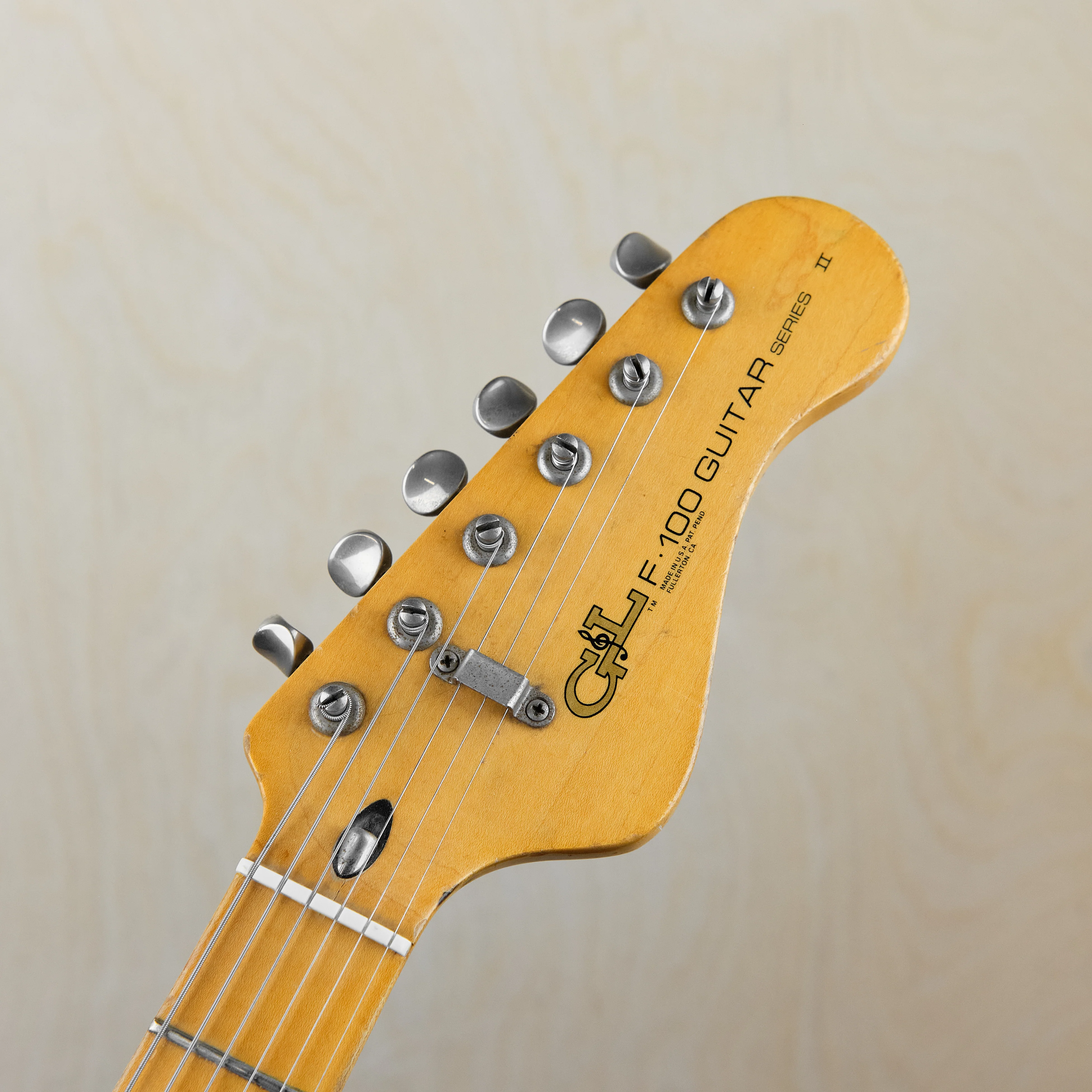 1981 G&L F-100 Series II Natural - Image 2
