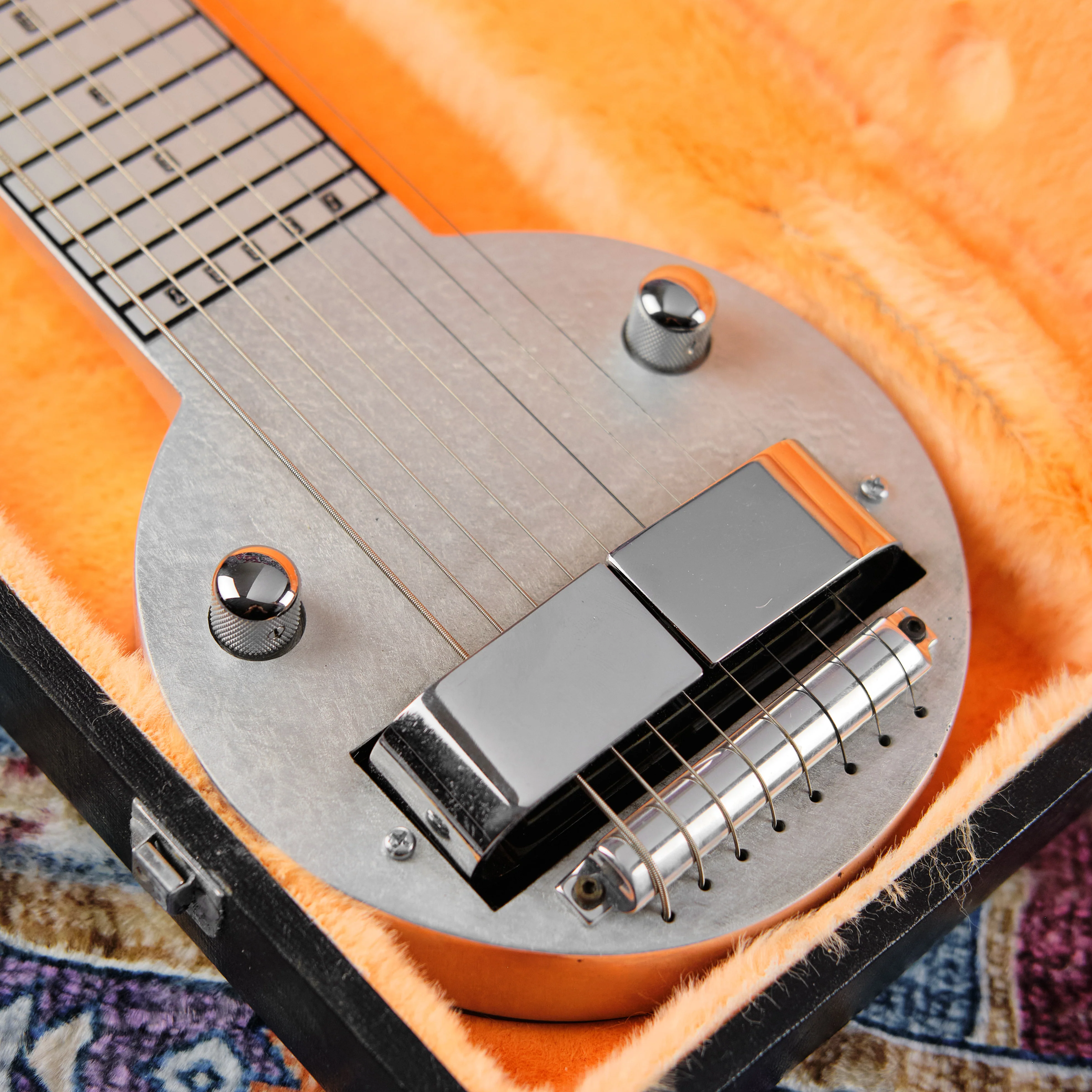 c1990s Excel Jerry Byrd Fry Pan 8 String Lapsteel - Image 6