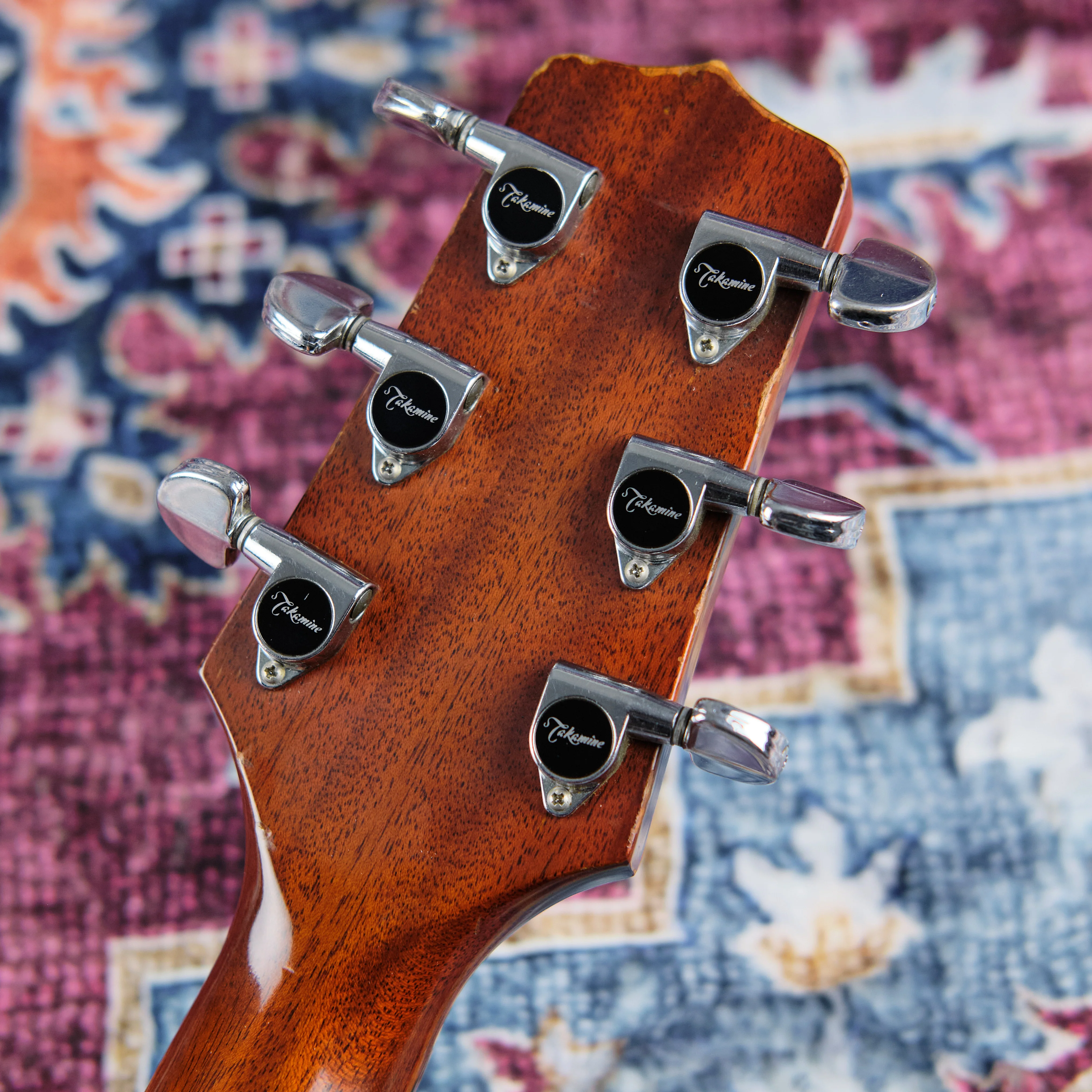 c1993 Takamine EF340 Dreadnought - Image 4