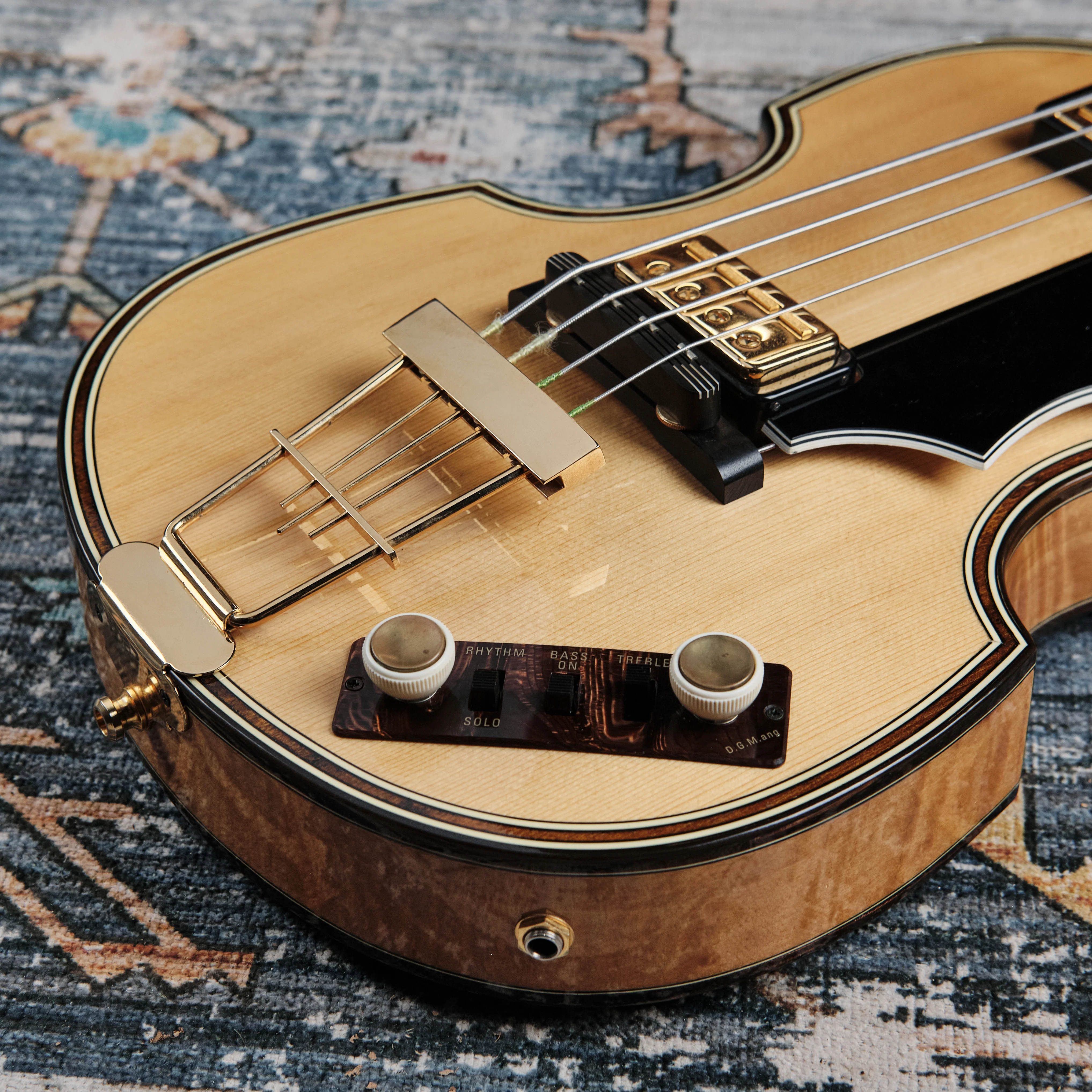 c1999 Hofner 5000/1 Deluxe Bass Natural - Image 6