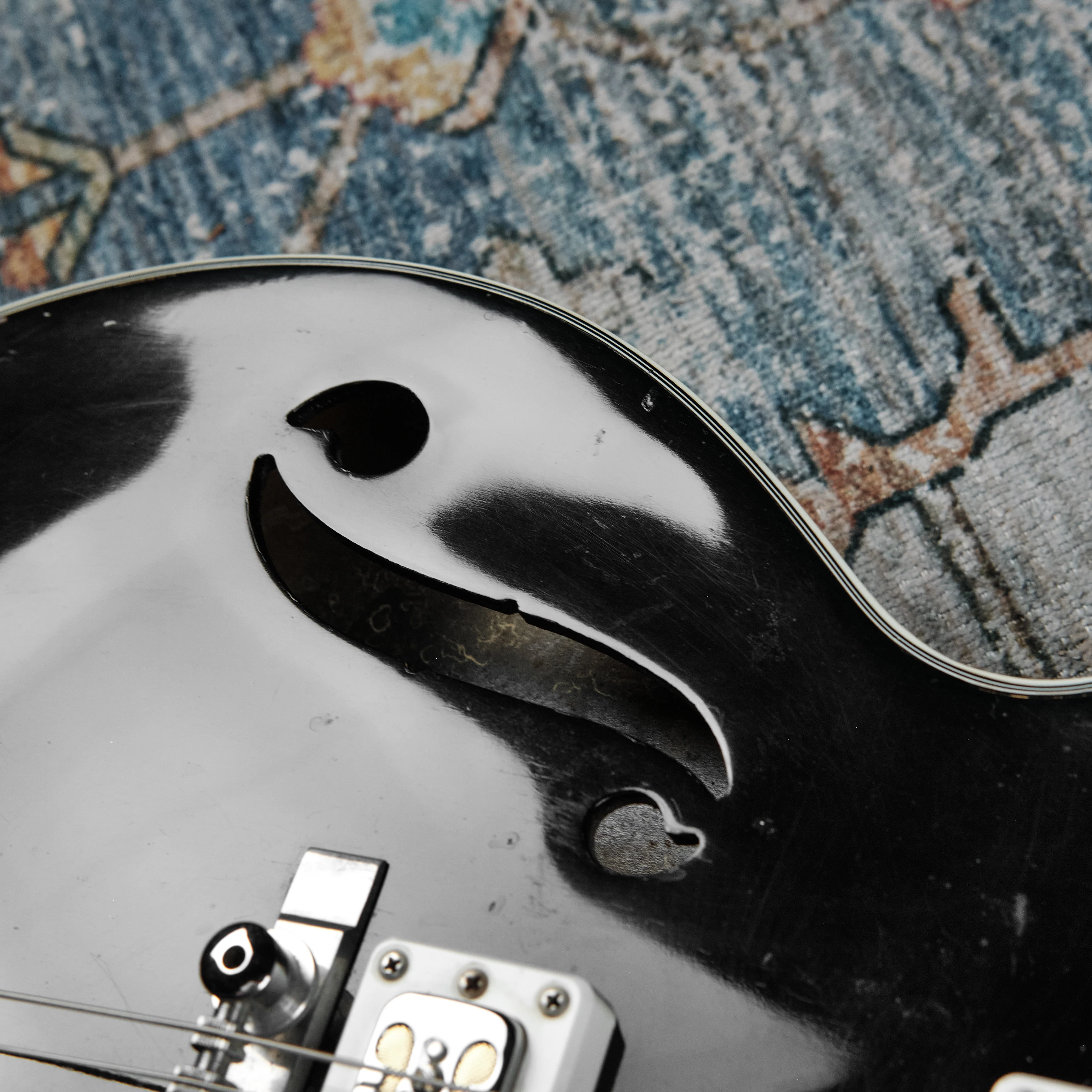 1960s Silvertone 1446 Black - Image 8