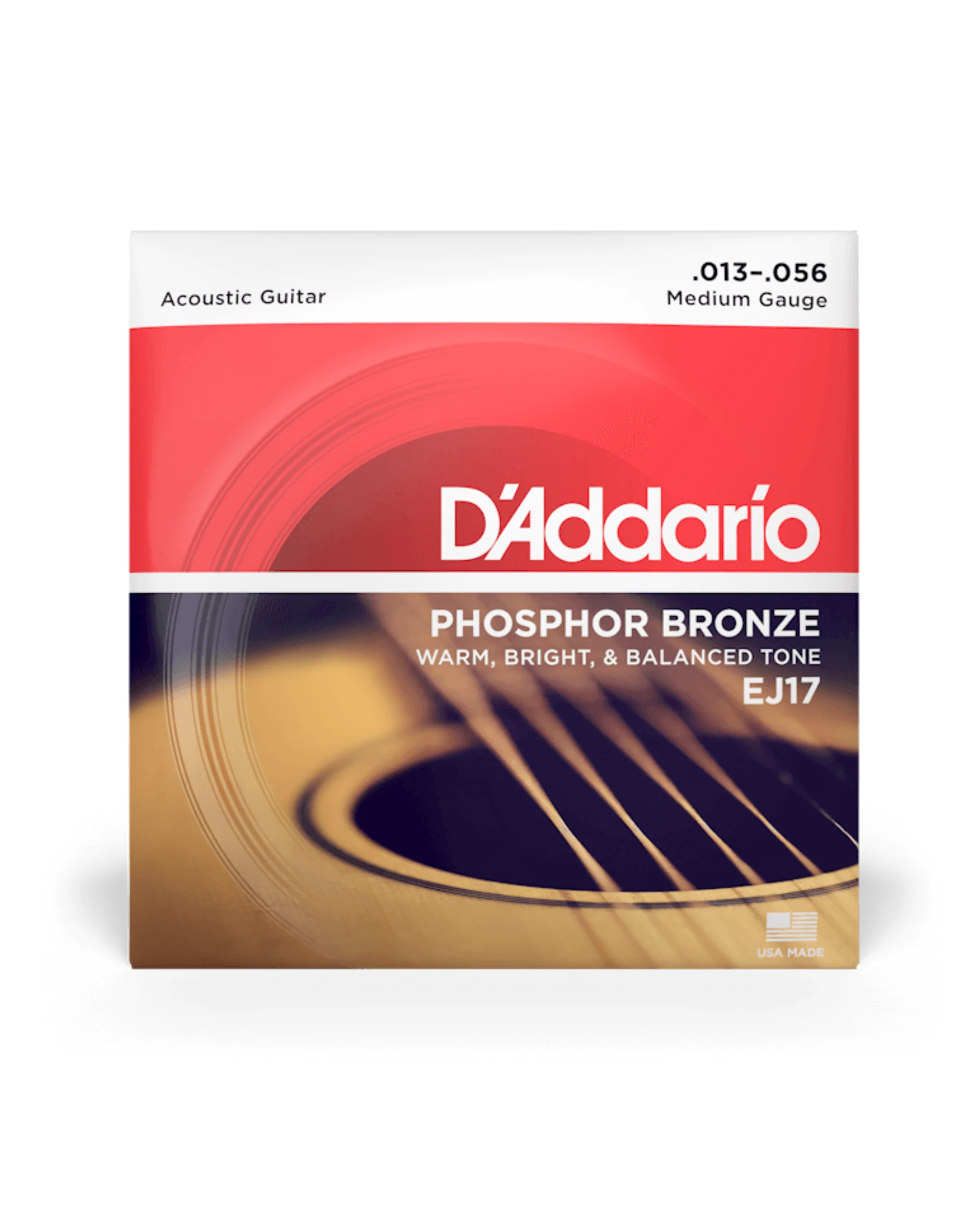 D'Addario EJ Phosphor Bronze Acoustic Strings - Image 4