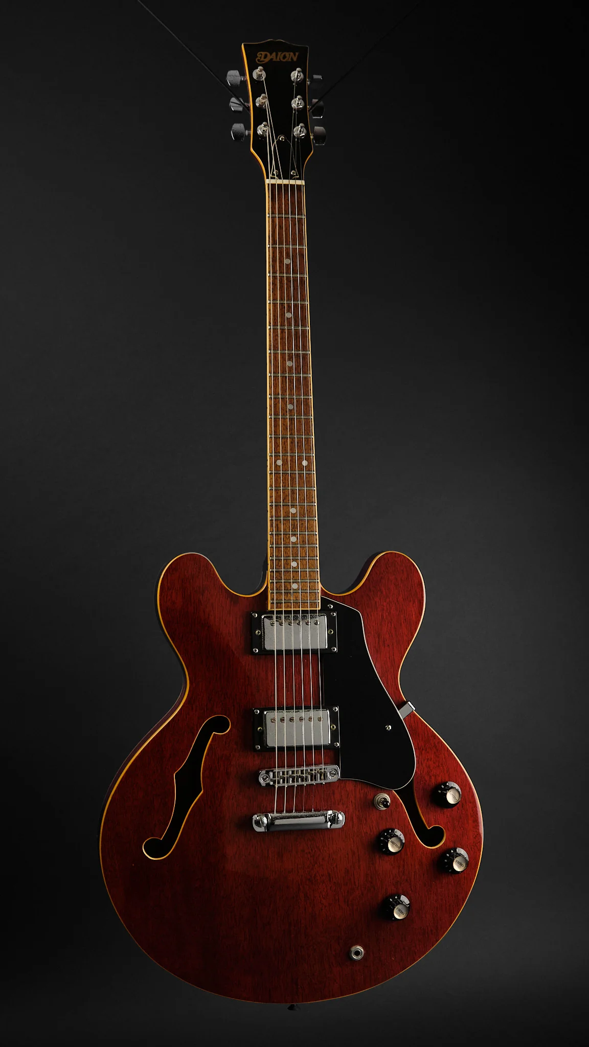 1980s Daion 335 Cherry Red (Second-Hand) - Image 4