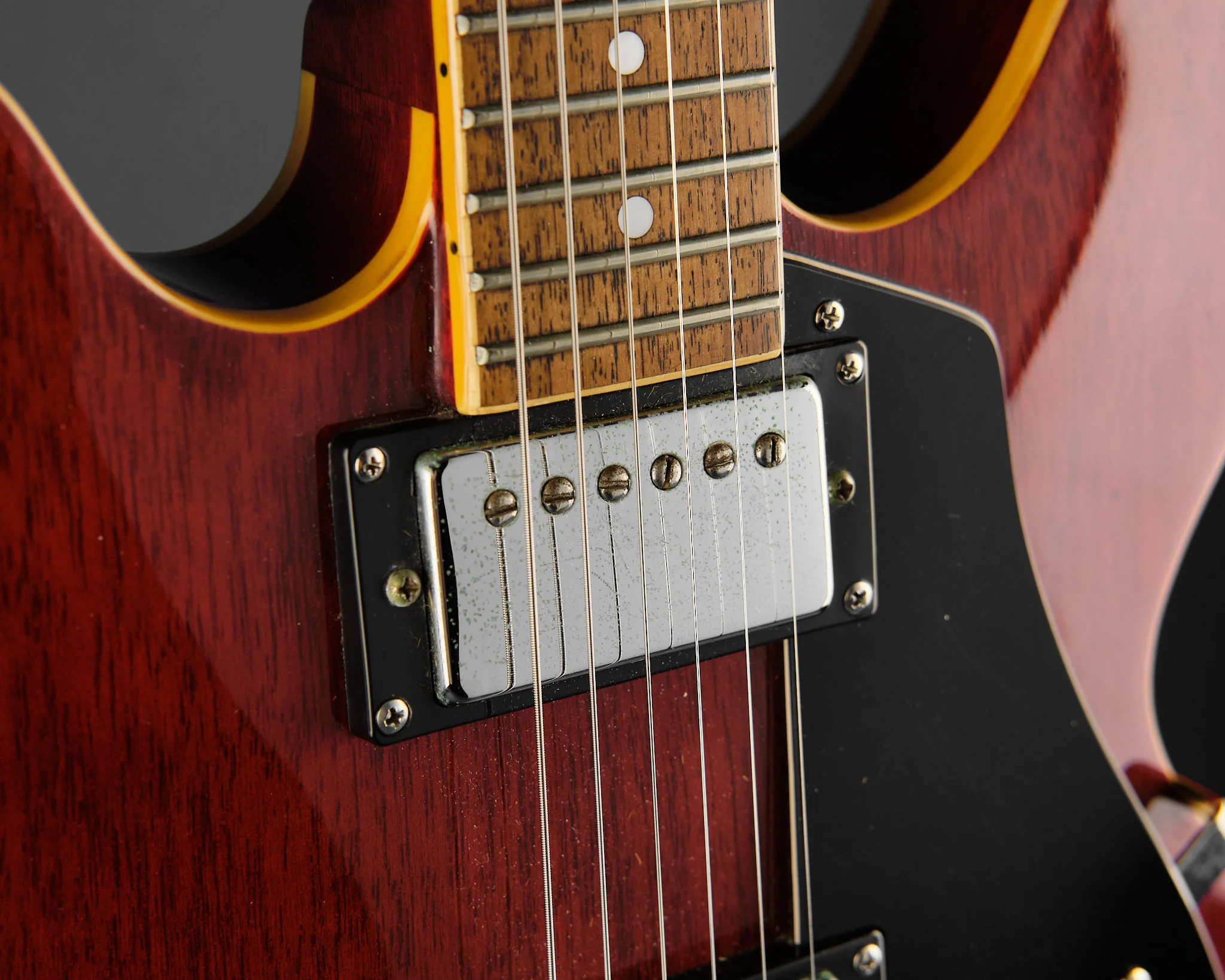 1980s Daion 335 Cherry Red (Second-Hand) - Image 9