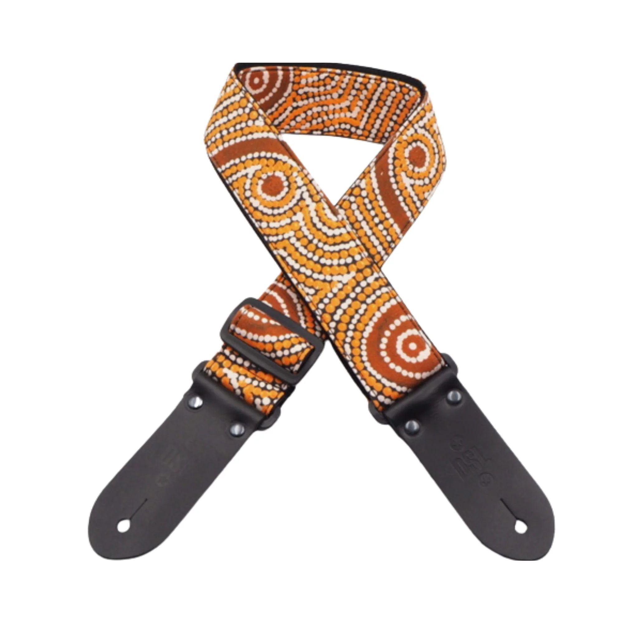 DSL 2" Indigenous Art Guitar & Bass Strap - Image 4