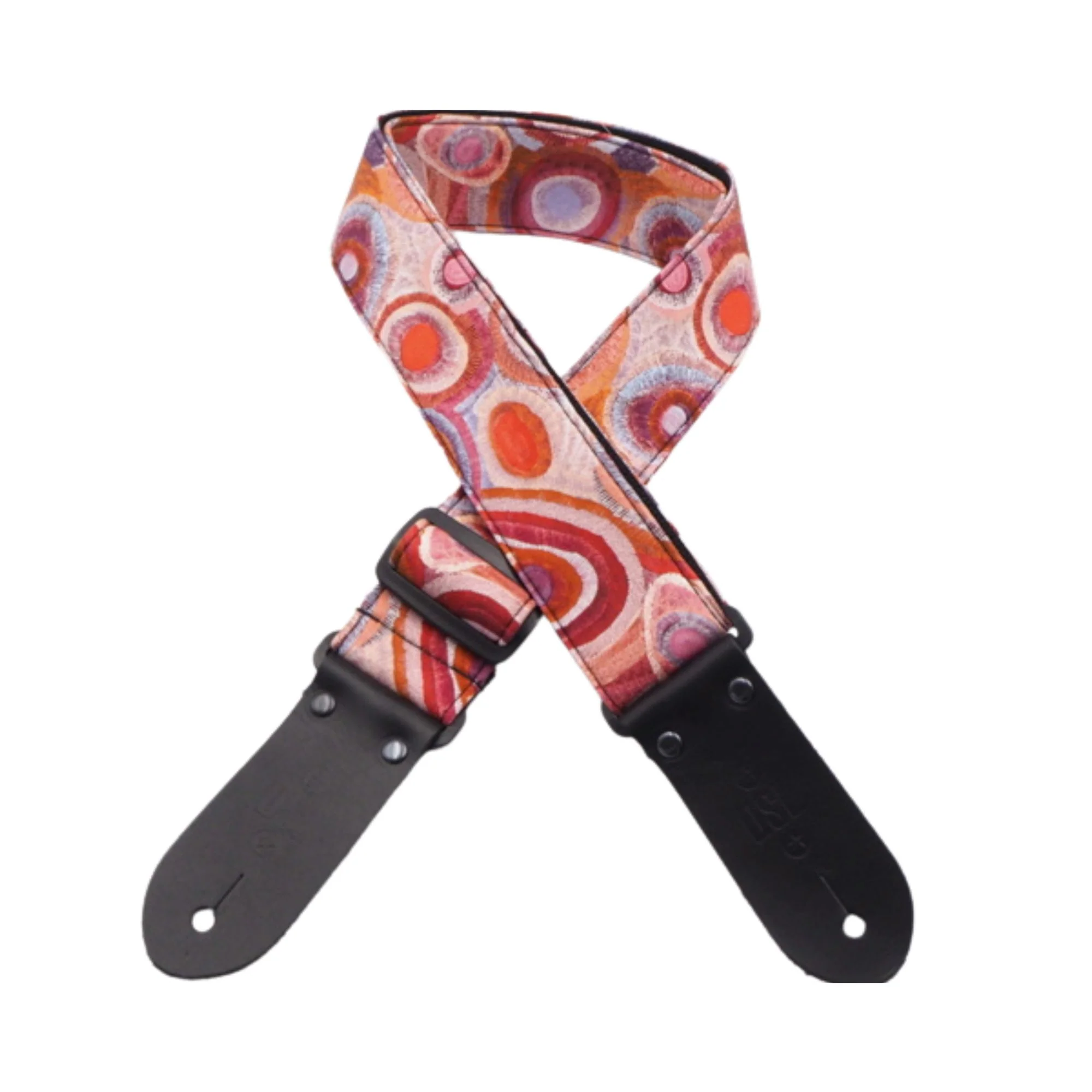 DSL 2" Indigenous Art Guitar & Bass Strap - Image 5