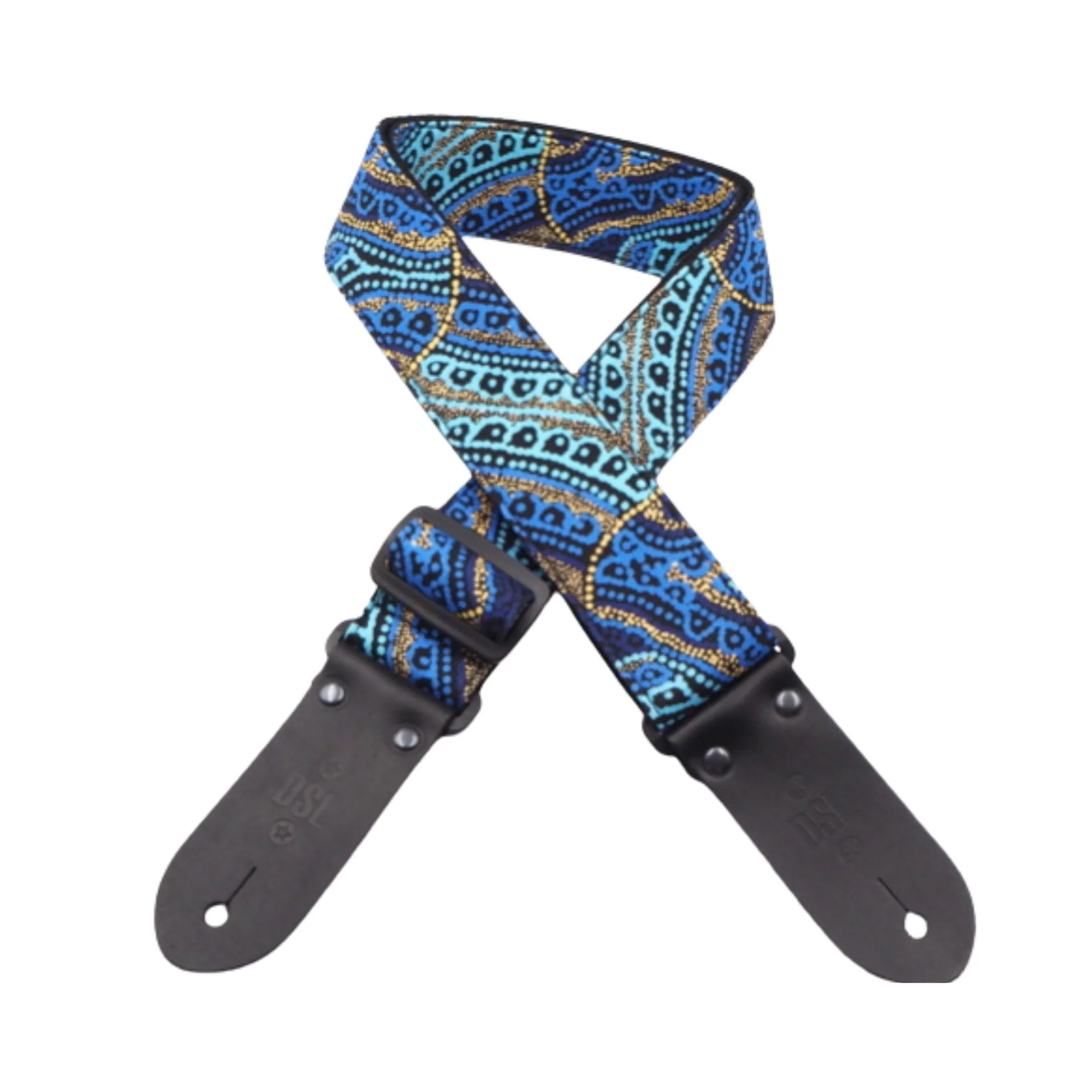 DSL 2" Indigenous Art Guitar & Bass Strap - Image 7