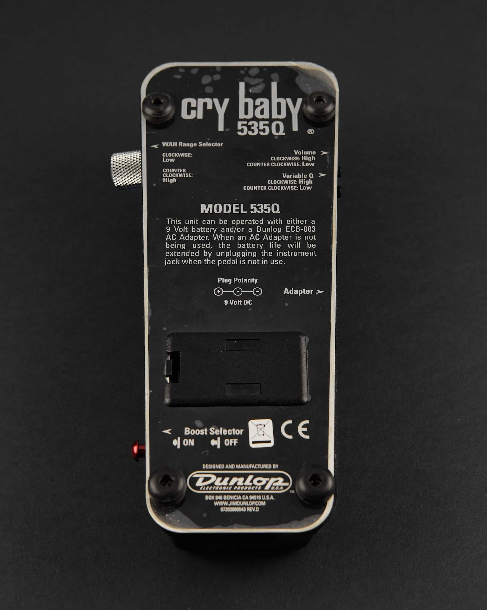 Dunlop Cry Baby 535Q Multi-Wah (Second-Hand) - Image 2