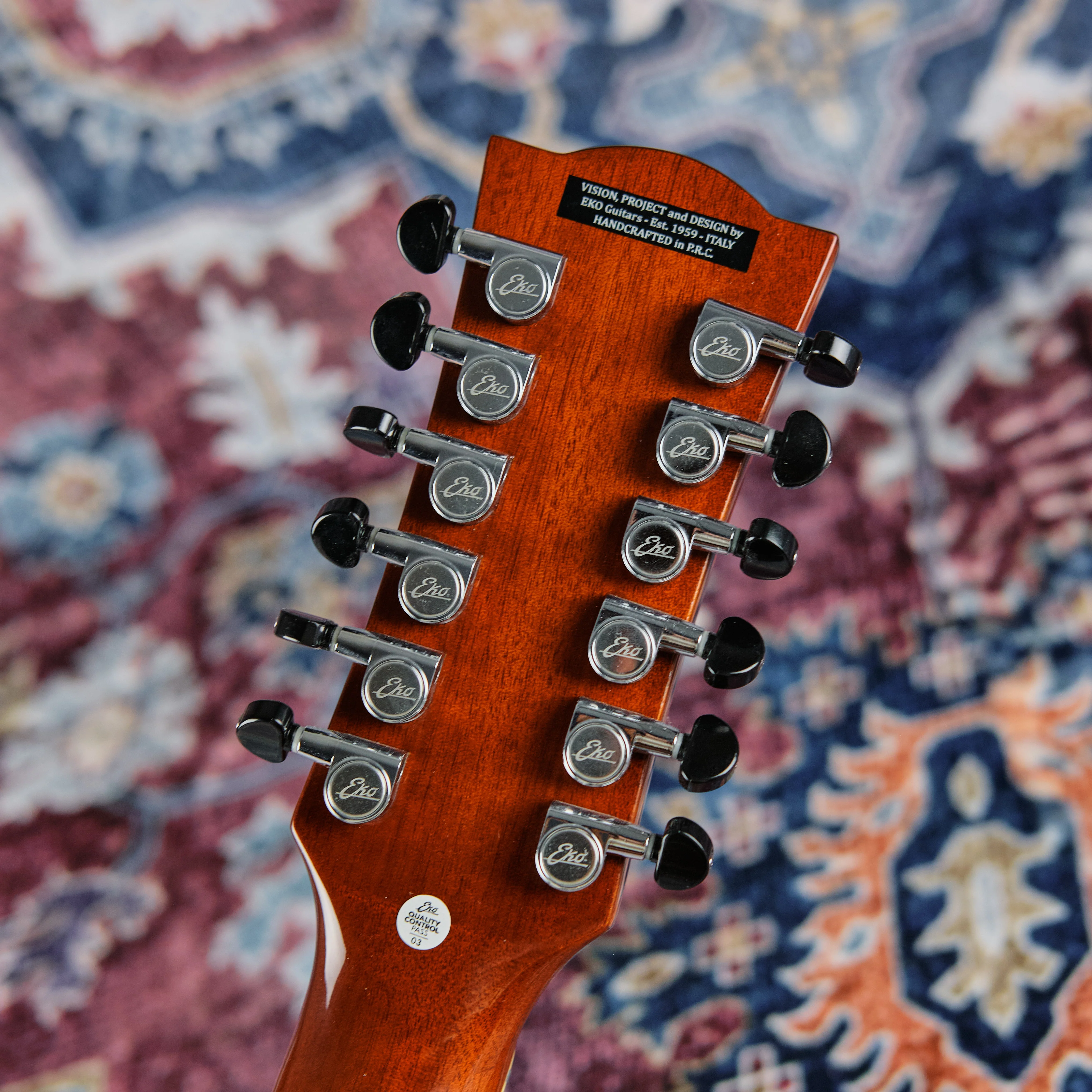 Eko Guitars Ranger XII VR Natural Top Stained (Second-Hand) - Image 6
