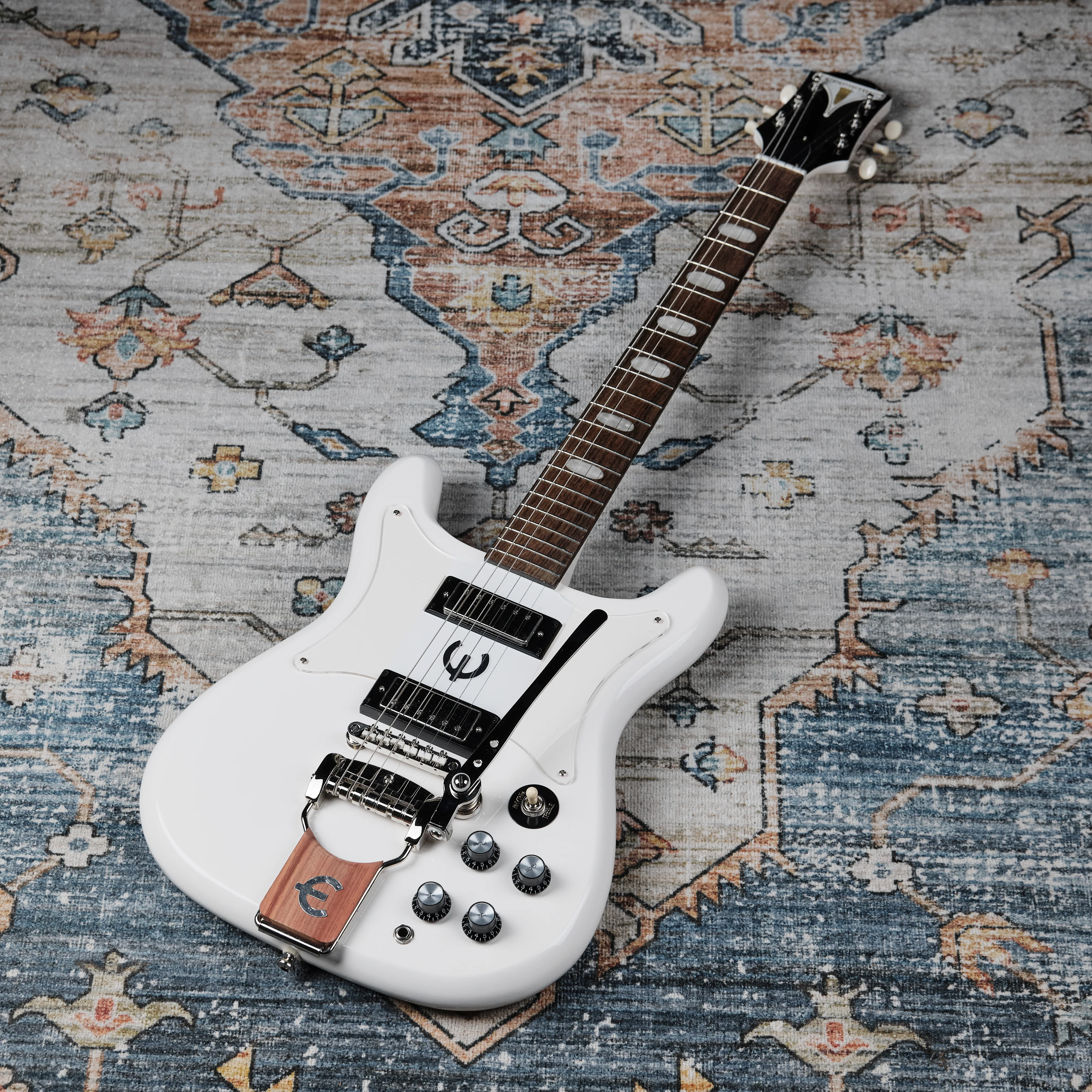 Epiphone Crestwood Custom Polaris White (Second-Hand) - Image 3