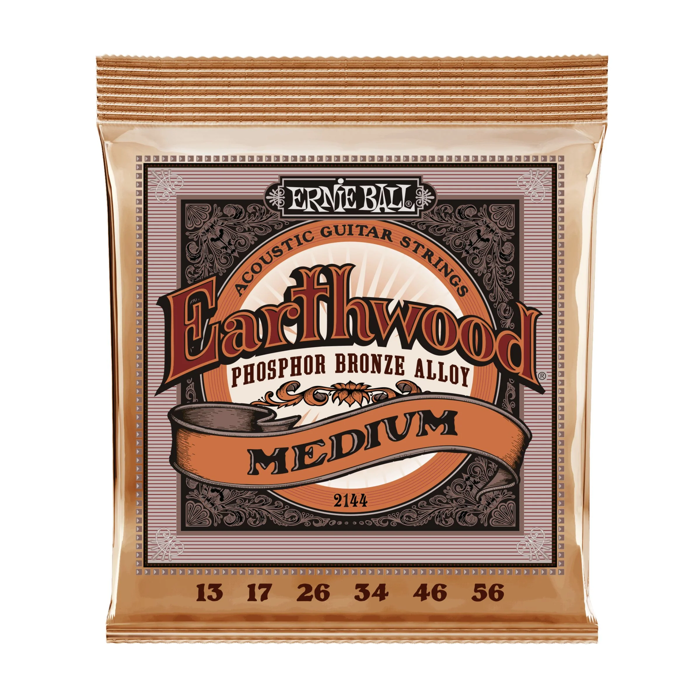 Ernie Ball Earthwood Phosphor Bronze Acoustic Guitar Strings - Image 3