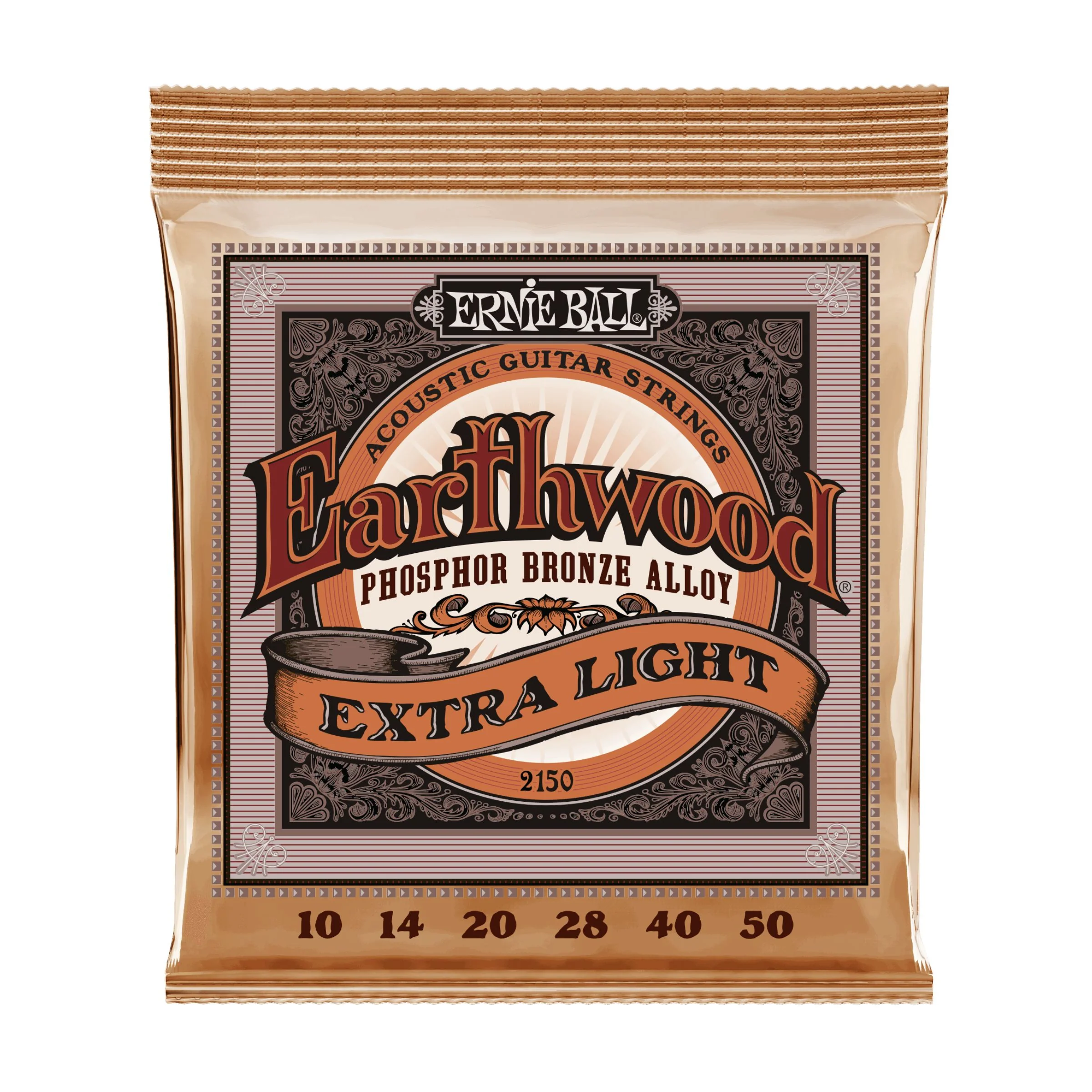 Ernie Ball Earthwood Phosphor Bronze Acoustic Guitar Strings - Image 4