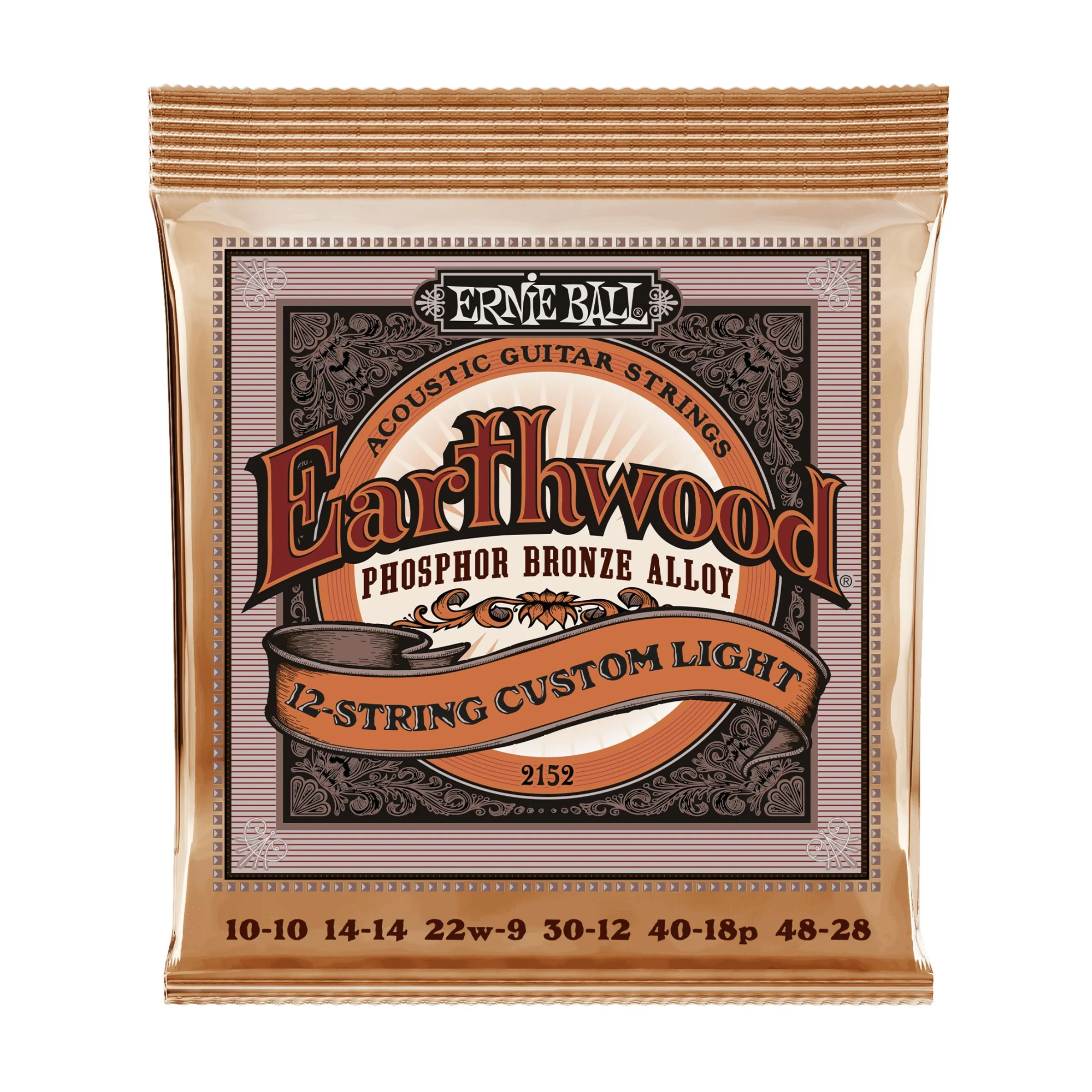 Ernie Ball Earthwood Phosphor Bronze Acoustic Guitar Strings - Image 5