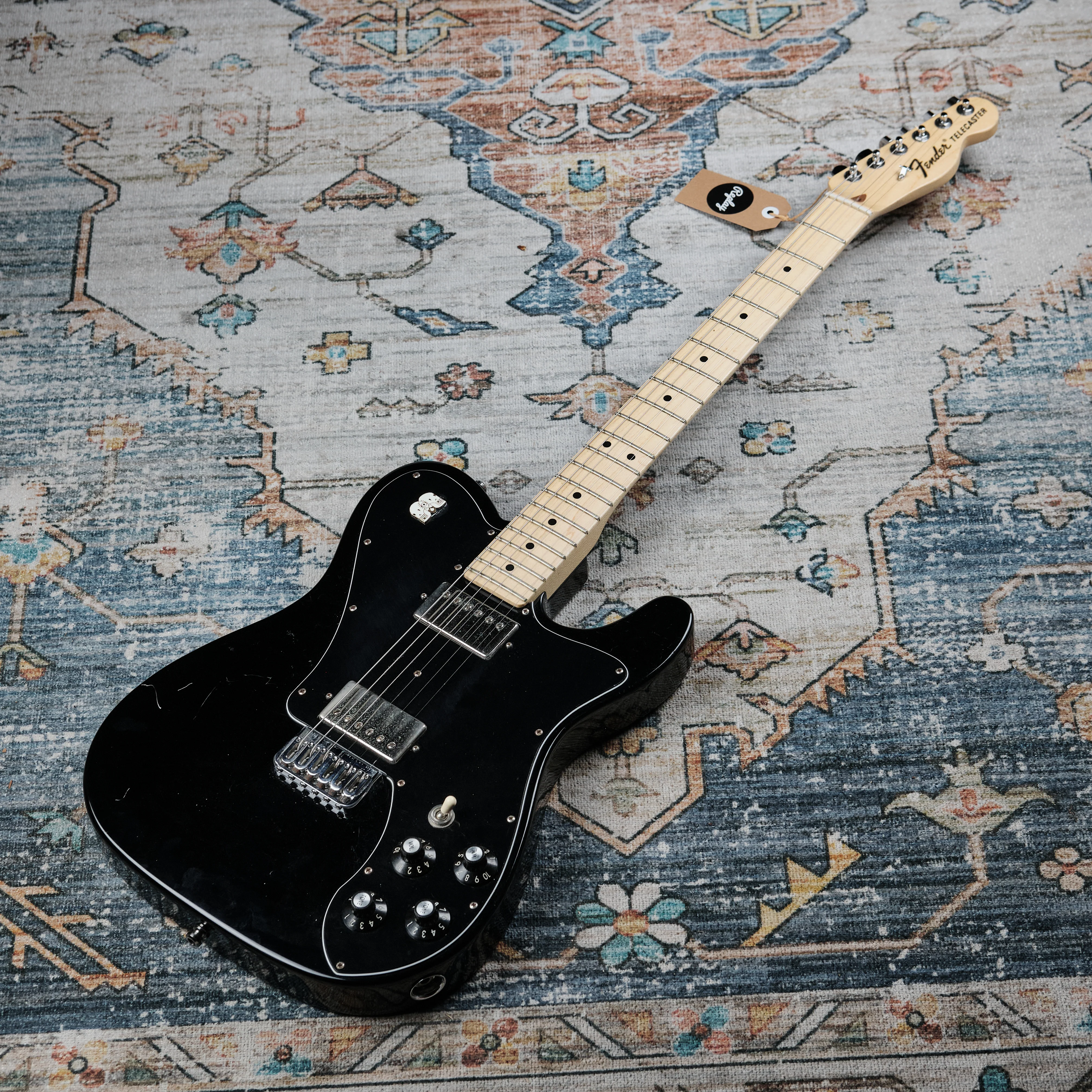 Fender Telecaster Deluxe/Partscaster Black (Second-Hand) - Image 5