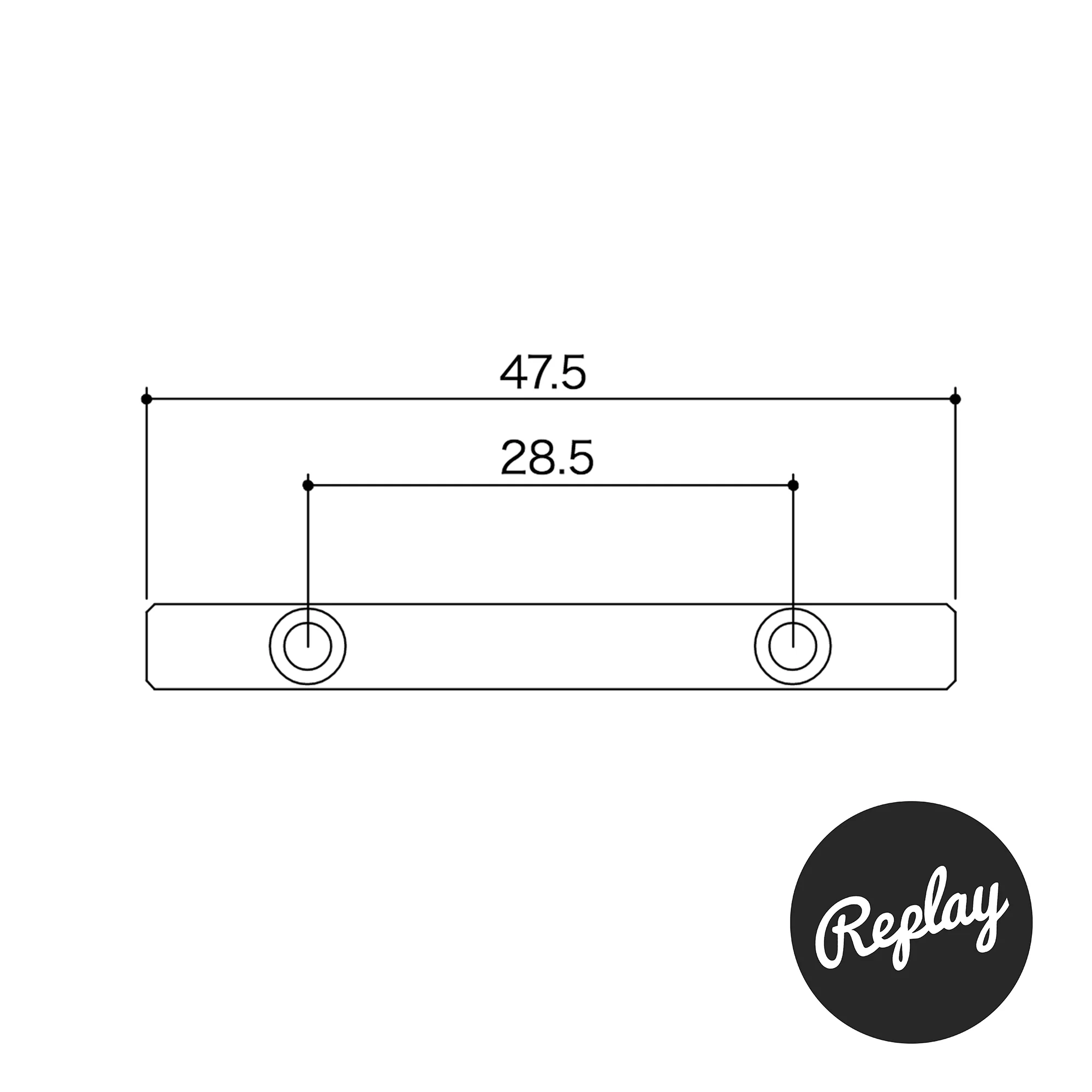 Floyd Rose String Retainer Bar - Image 4