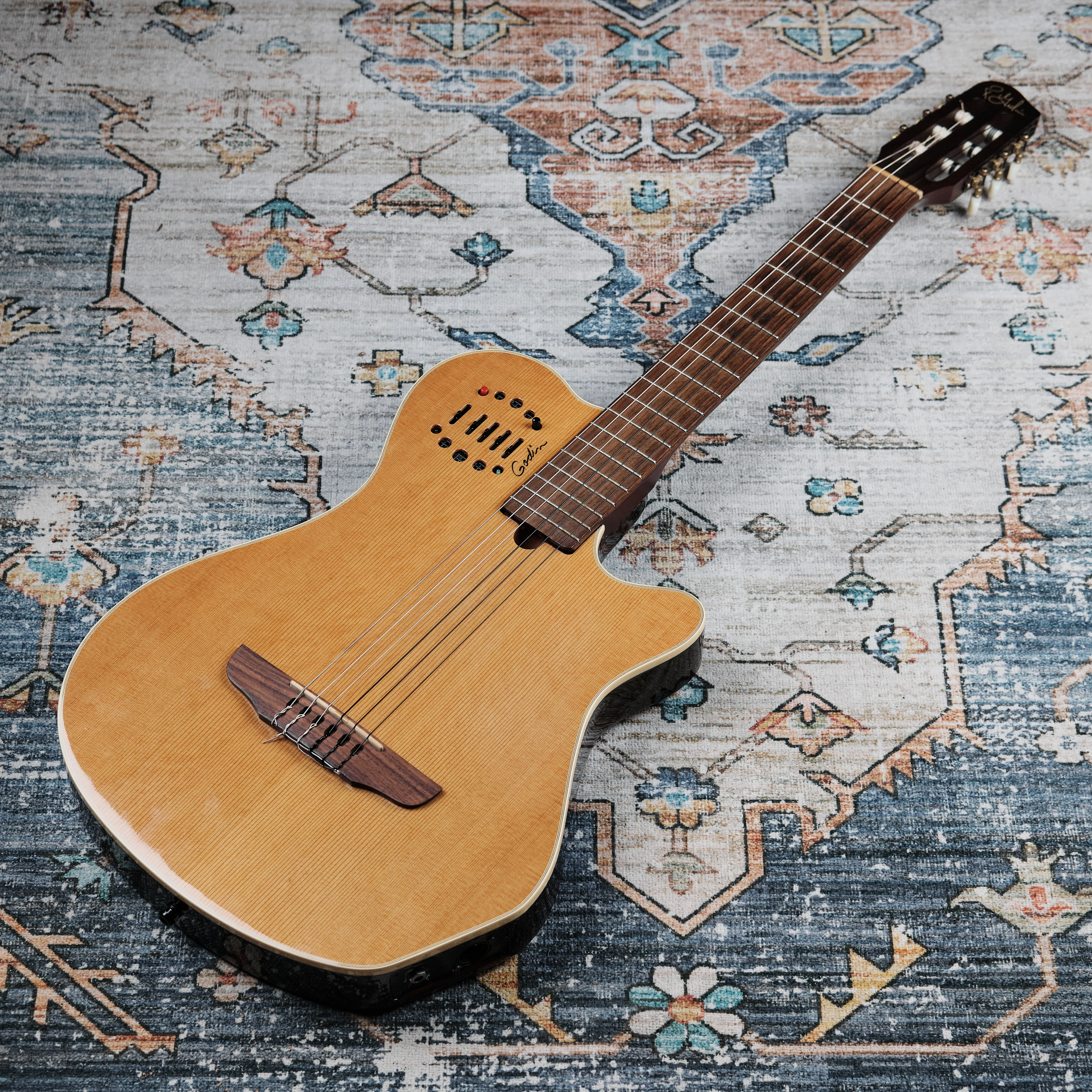 Godin Multiac Grand Concert Duet Natural (Second-Hand) - Image 7