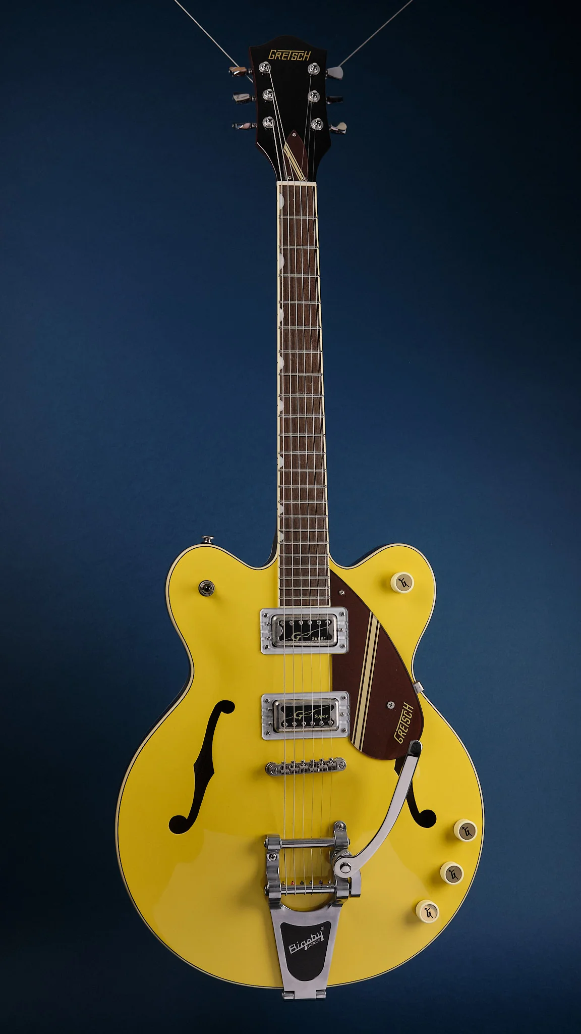 Gretsch G2604T Streamliner Rally II Bamboo Yellow and Copper Metallic (Second-Hand) - Image 4