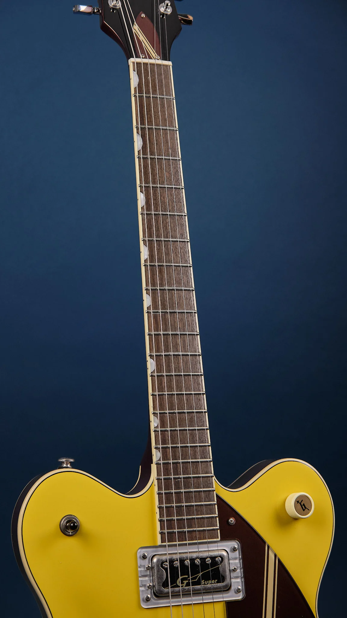 Gretsch G2604T Streamliner Rally II Bamboo Yellow and Copper Metallic (Second-Hand) - Image 6